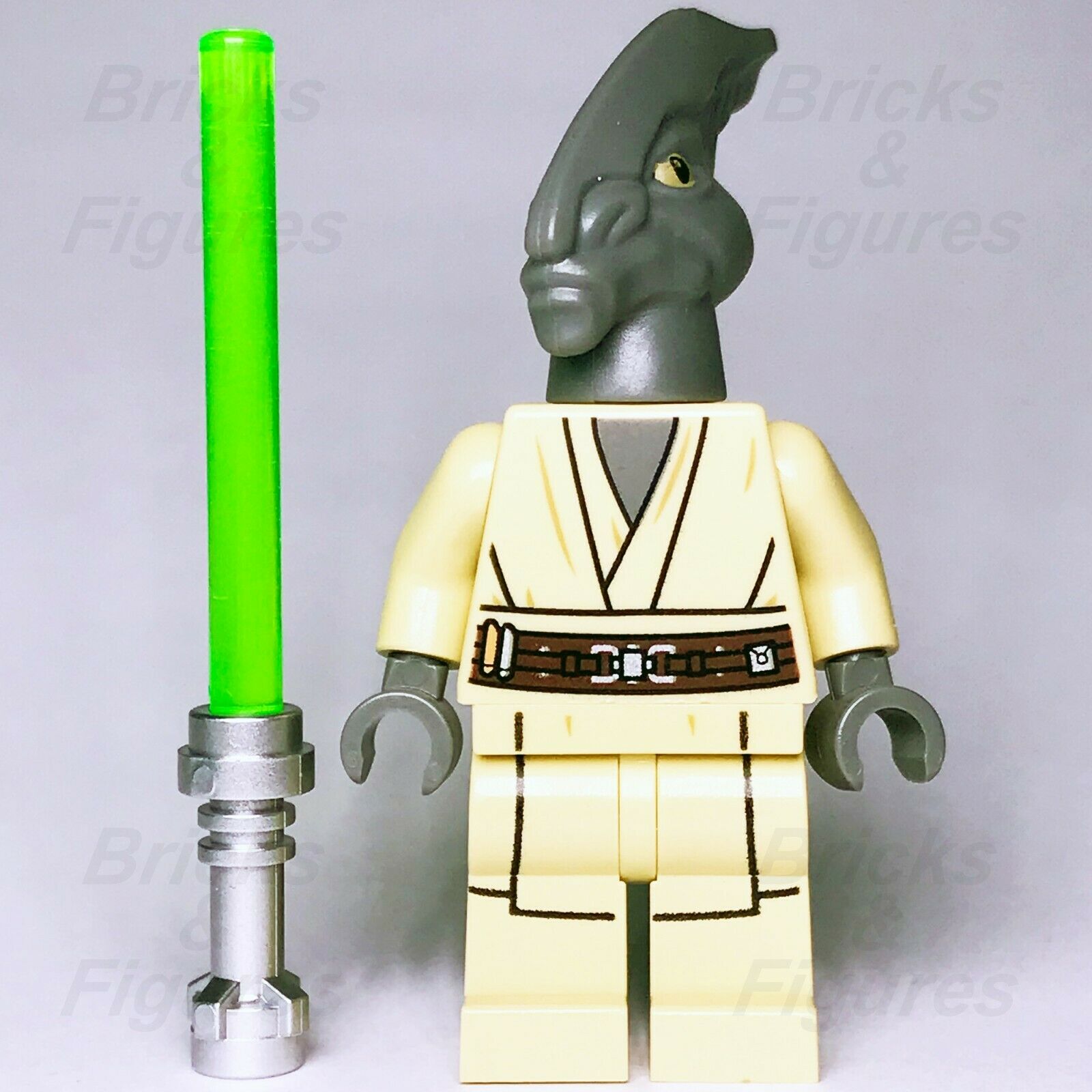 New Star Wars LEGO Coleman Trebor Jedi Master Knight General Minifigure 75019 - Bricks & Figures