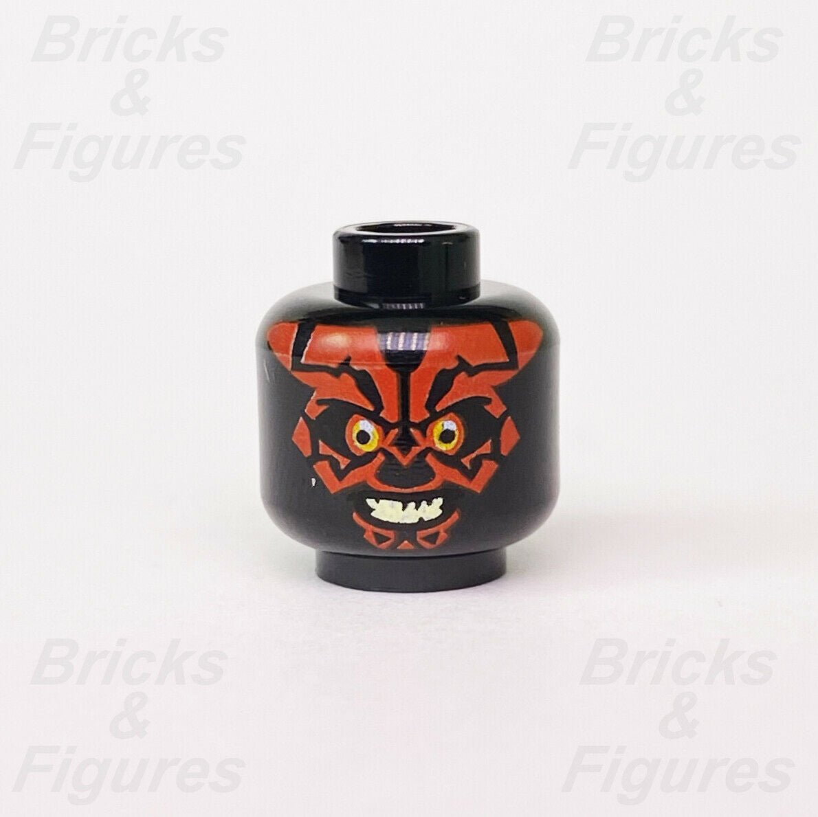 New Star Wars LEGO Darth Maul Head Sith Face Minifigure Part 75169 75096 75224 - Bricks & Figures