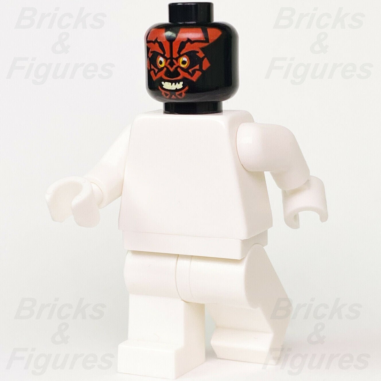 New Star Wars LEGO Darth Maul Head Sith Face Minifigure Part 75169 75096 75224 - Bricks & Figures