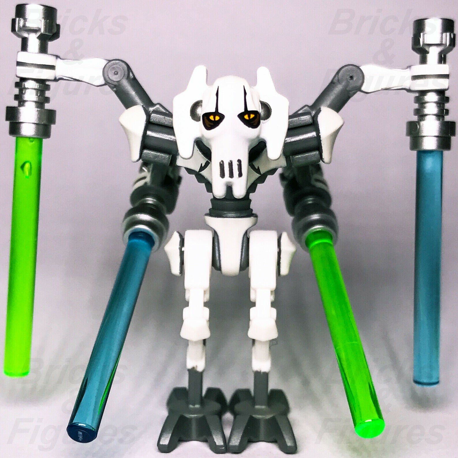 New Star Wars LEGO General Grievous Cyborg Separatist Minifigure 75040 75199 - Bricks & Figures