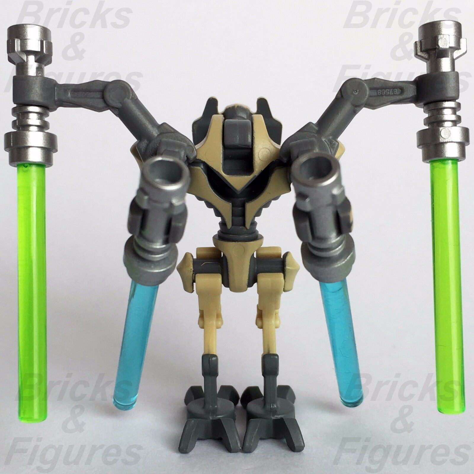 New Star Wars LEGO General Grievous Cyborg Separatist Minifigure 8095 9515 - Bricks & Figures
