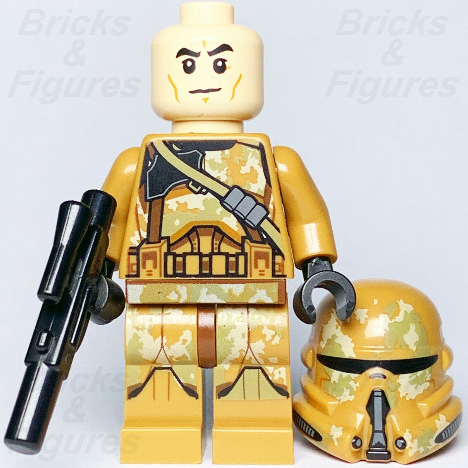 New Star Wars LEGO Geonosis Airborne Clone Trooper Minifigure 75089 - Bricks & Figures