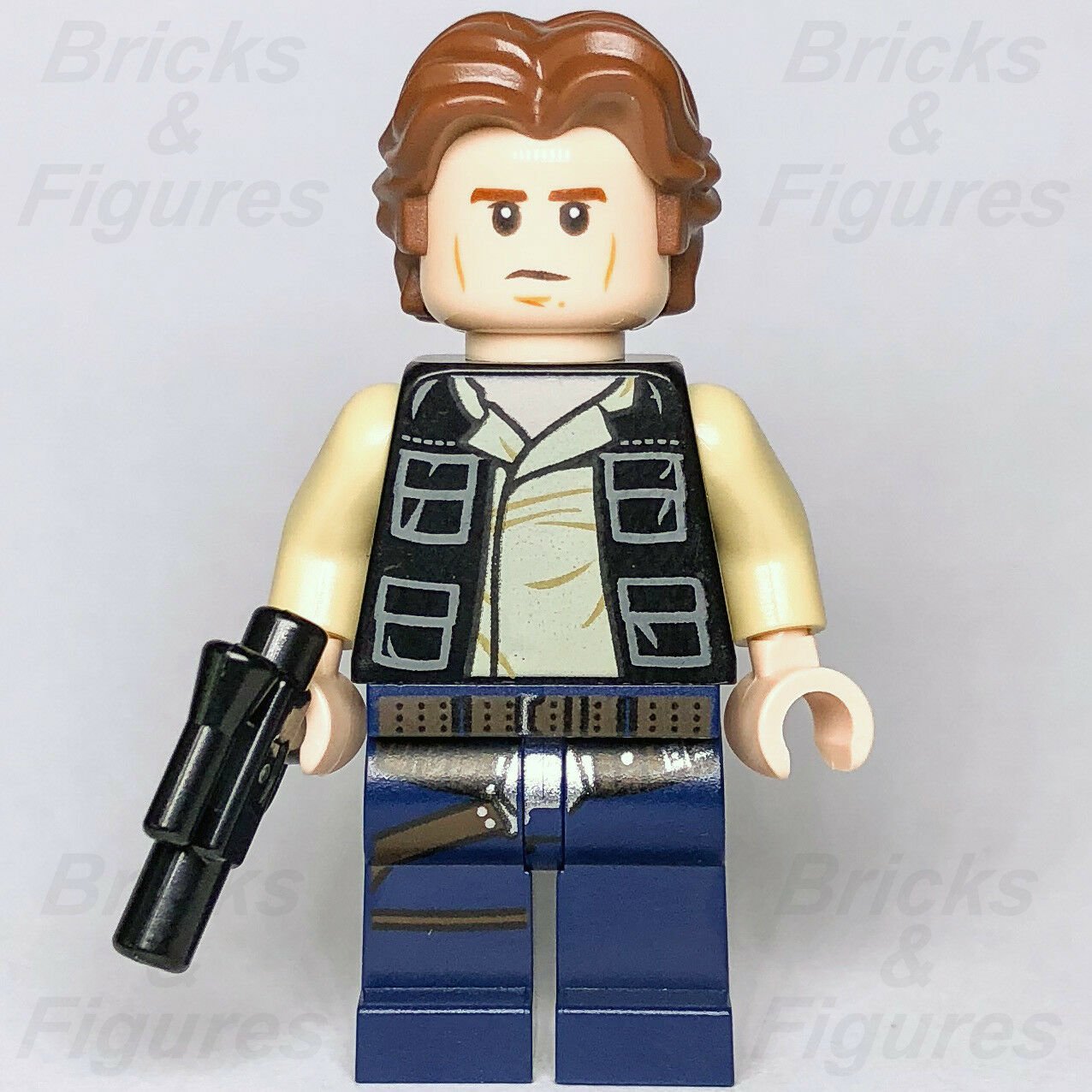 New Star Wars LEGO Han Solo Rebel Alliance Captain General Minifig 75159 75205 - Bricks & Figures