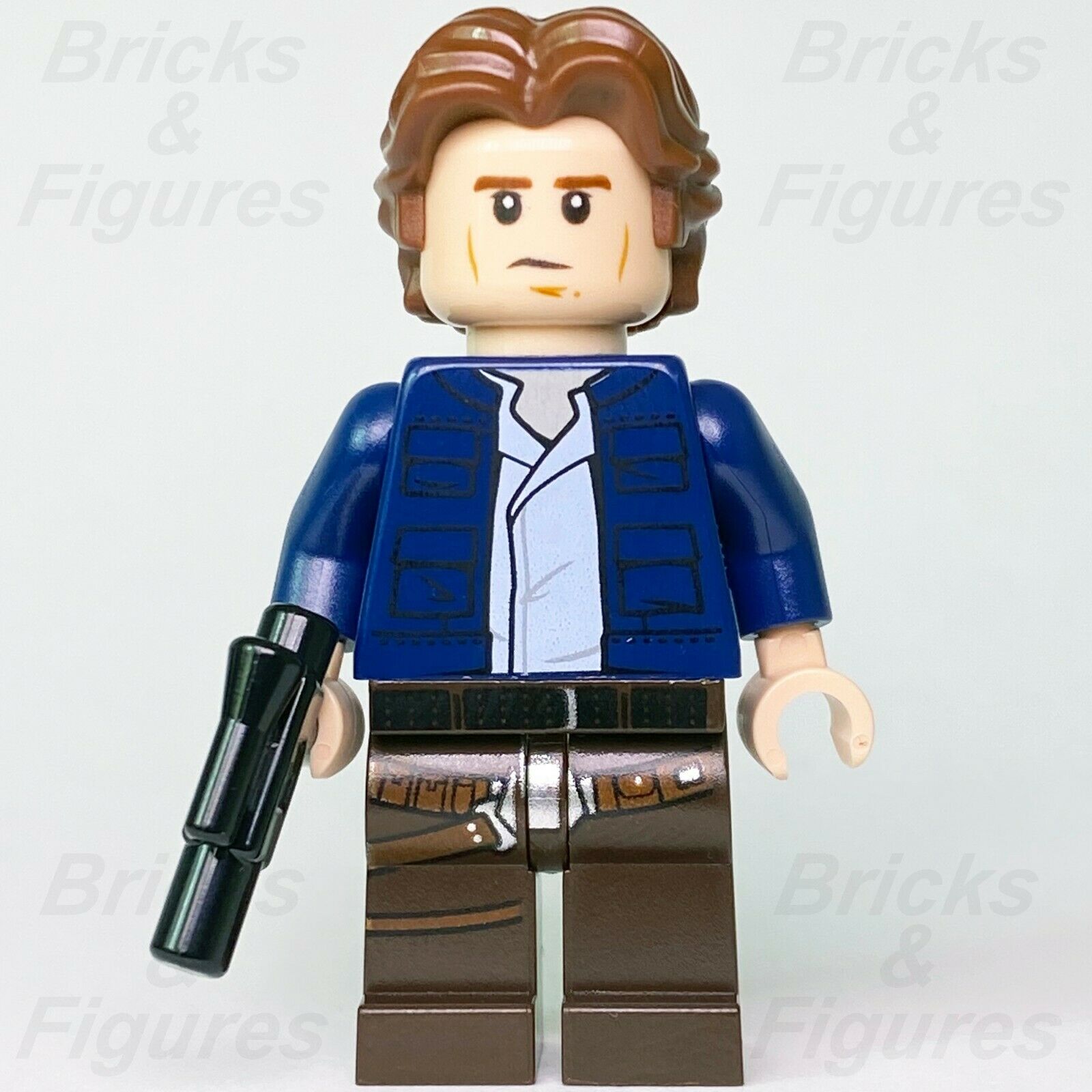 New Star Wars LEGO Han Solo Rebel Alliance Captain General Minifig 75243 - Bricks & Figures