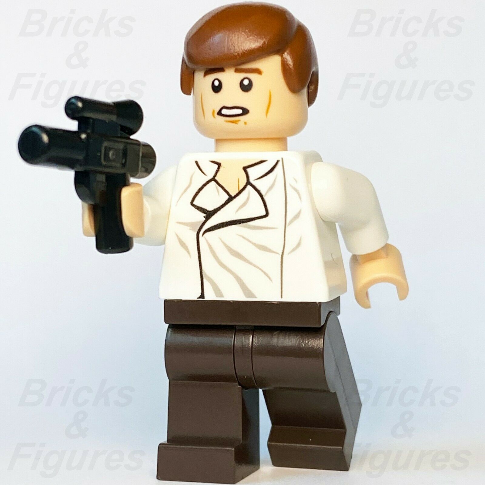 New Star Wars LEGO Han Solo Rebel Alliance Carbonite Outfit Minifigure 75137 - Bricks & Figures