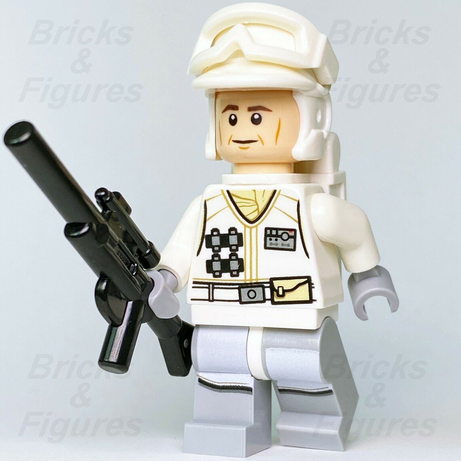 New Star Wars LEGO Hoth Rebel Trooper with Cheek Lines Minifigure 75098 75097 - Bricks & Figures