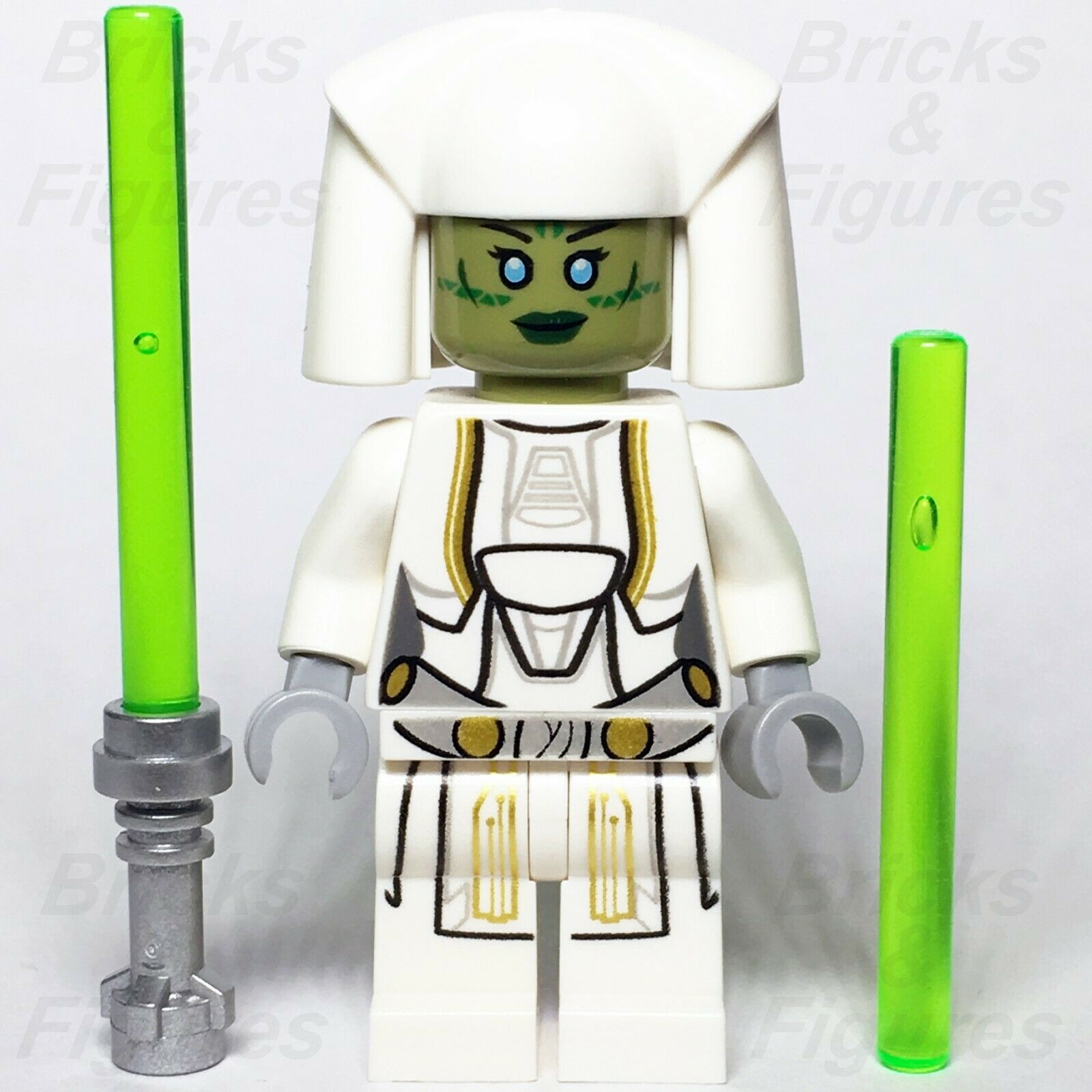 New Star Wars LEGO Jedi Consular Master The Old Republic Minifigure 75025 - Bricks & Figures