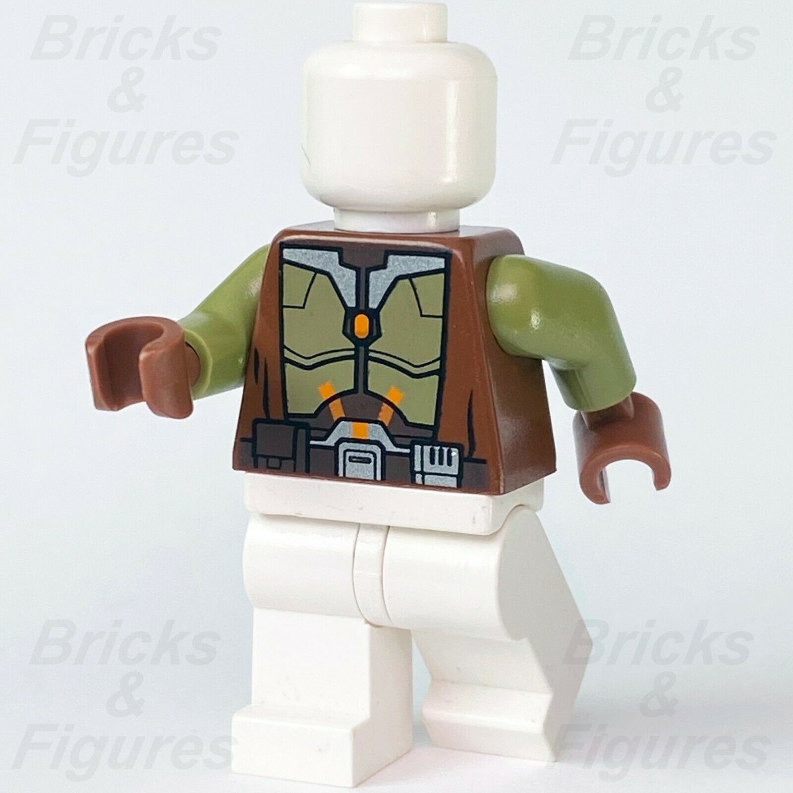 New Star Wars LEGO Jedi Knight (Armor & Robe) Body Torso Minifigure Part 75025 - Bricks & Figures