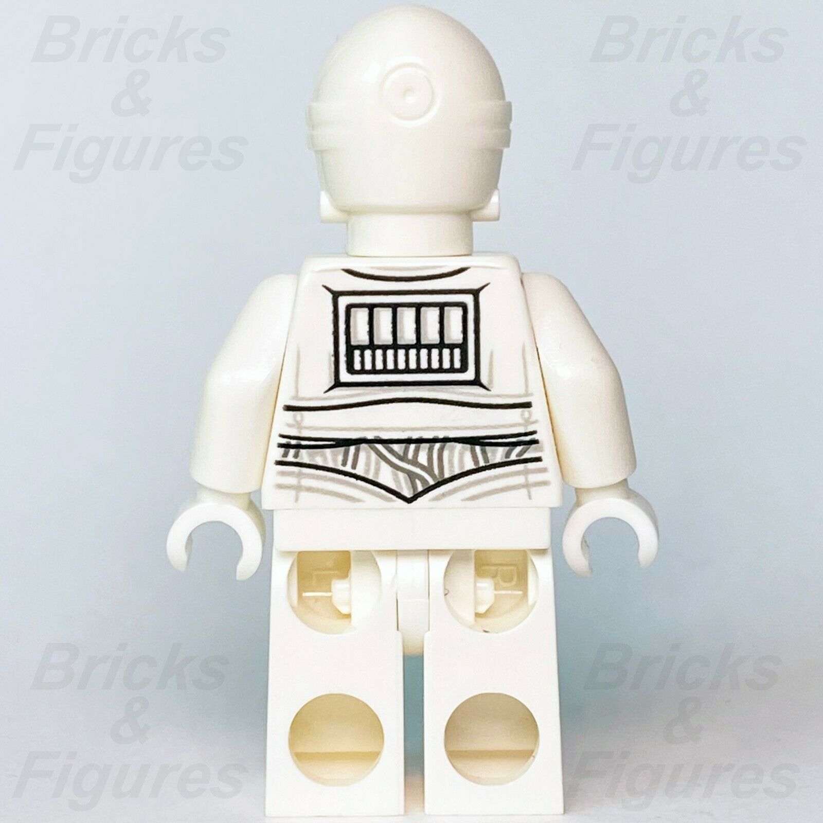 New Star Wars LEGO K-3PO White Hoth Rebel Protocol Droid Minifigure 75098 - Bricks & Figures
