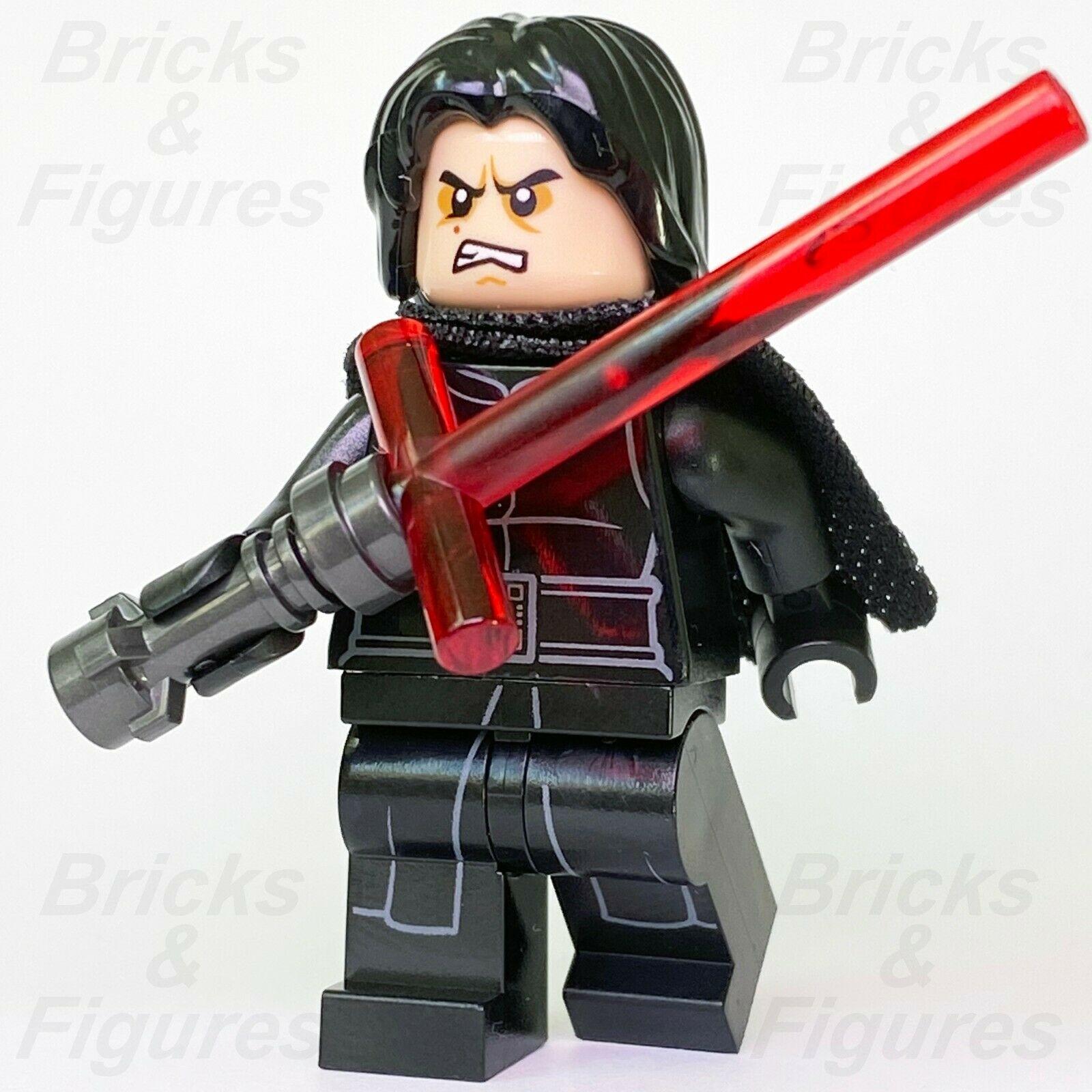 New Star Wars LEGO Kylo Ren First Order Force Awakens Sith Minifigure 75139 - Bricks & Figures