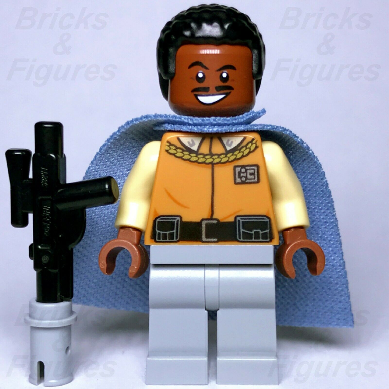 New Star Wars LEGO Lando Calrissian Rebel Alliance General Minifigure 75175 - Bricks & Figures