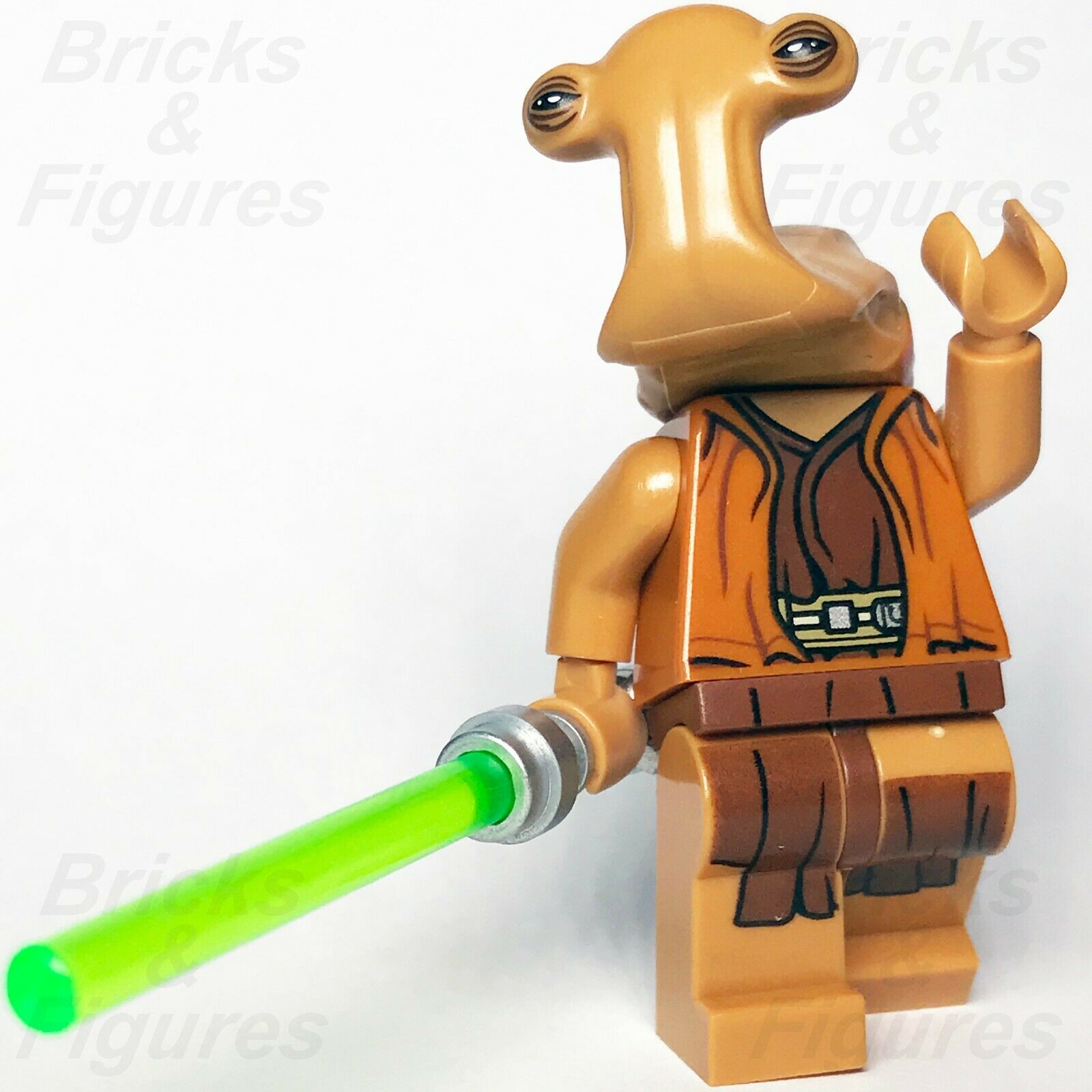 New Star Wars LEGO Noga-ta (Rusty) Ithorian Jedi Master Minifig 75051 Genuine - Bricks & Figures