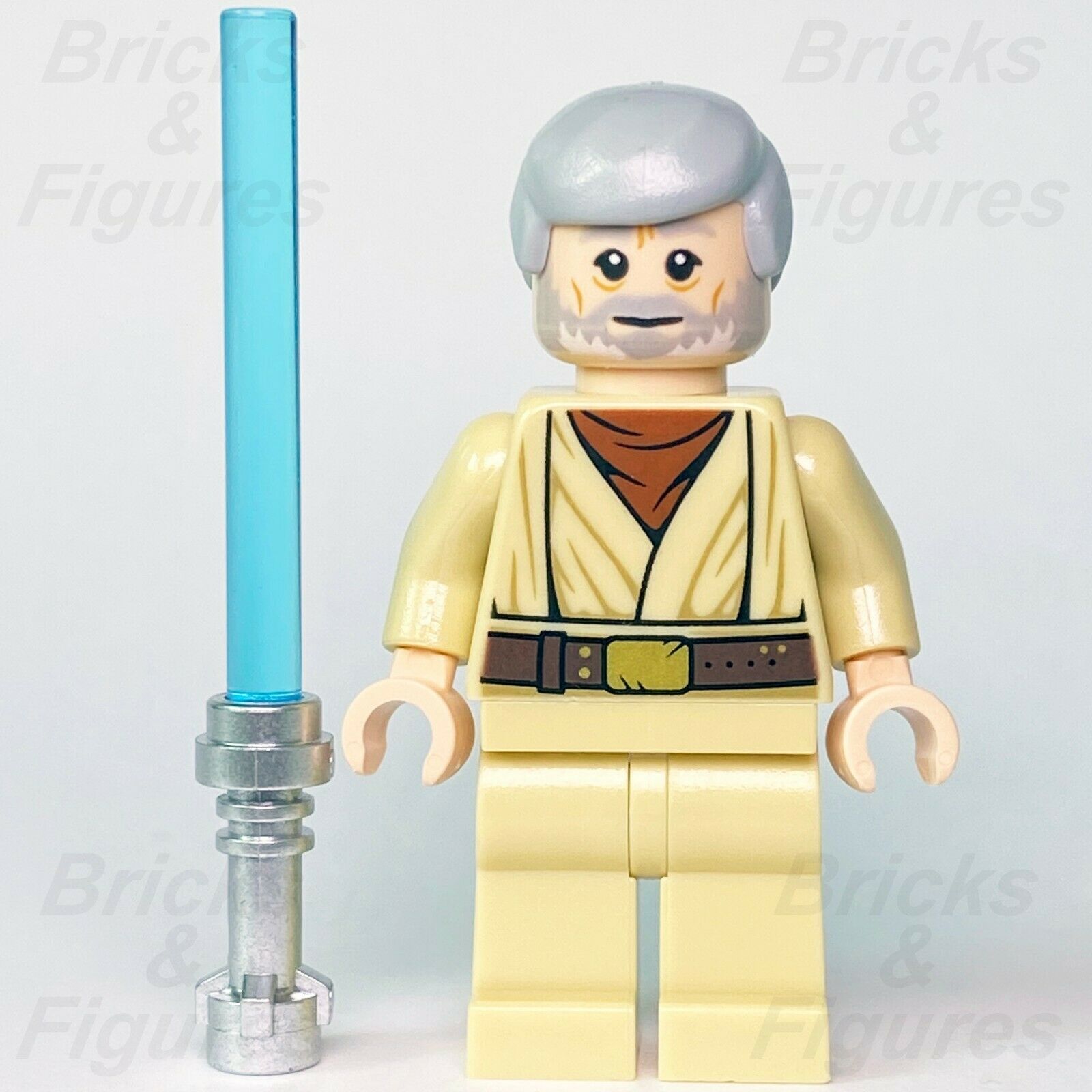 New Star Wars LEGO Obi-Wan (Ben) Kenobi Jedi Master Minifigure 75270 Genuine - Bricks & Figures