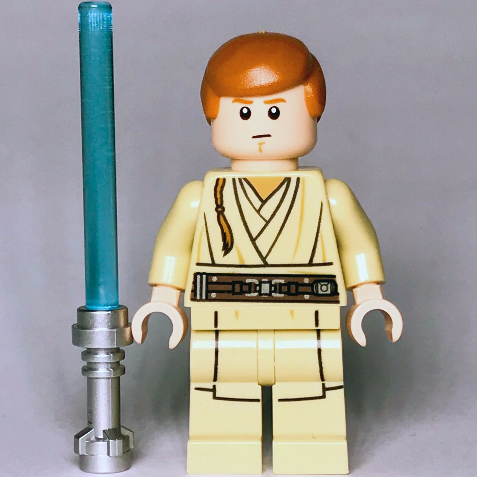 New Star Wars LEGO Obi-wan Kenobi Jedi Padawan Phantom Menace Minifigure 75169 - Bricks & Figures