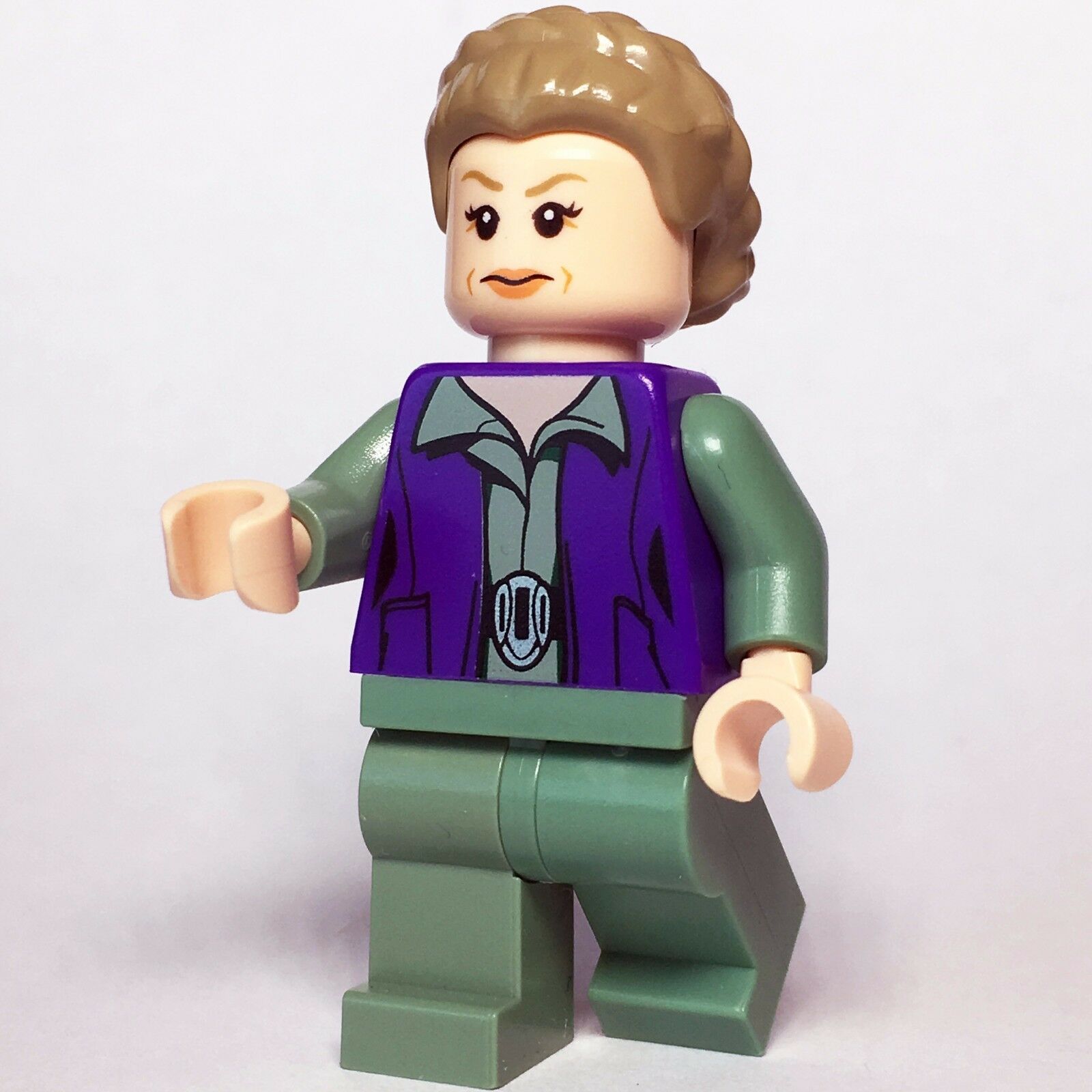 New Star Wars LEGO Princess Leia Resistance General Minifigure 75140 - Bricks & Figures