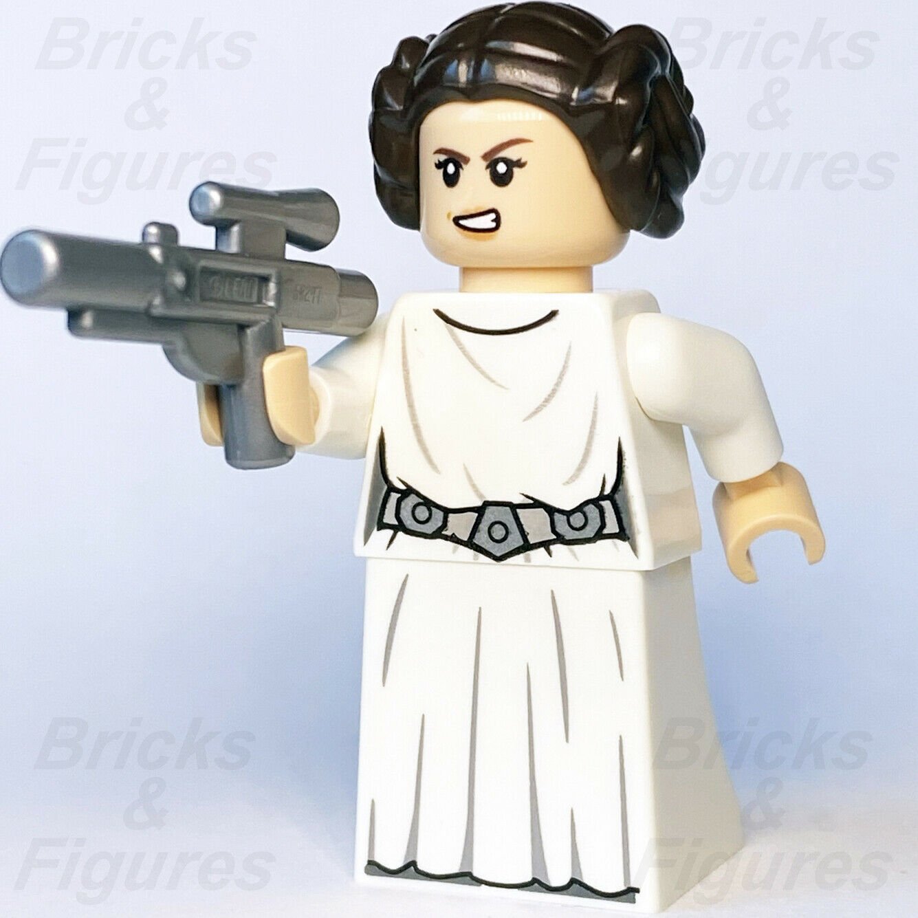 New Star Wars LEGO Princess Leia White Dress Outfit Minifigure 75301 75244 - Bricks & Figures