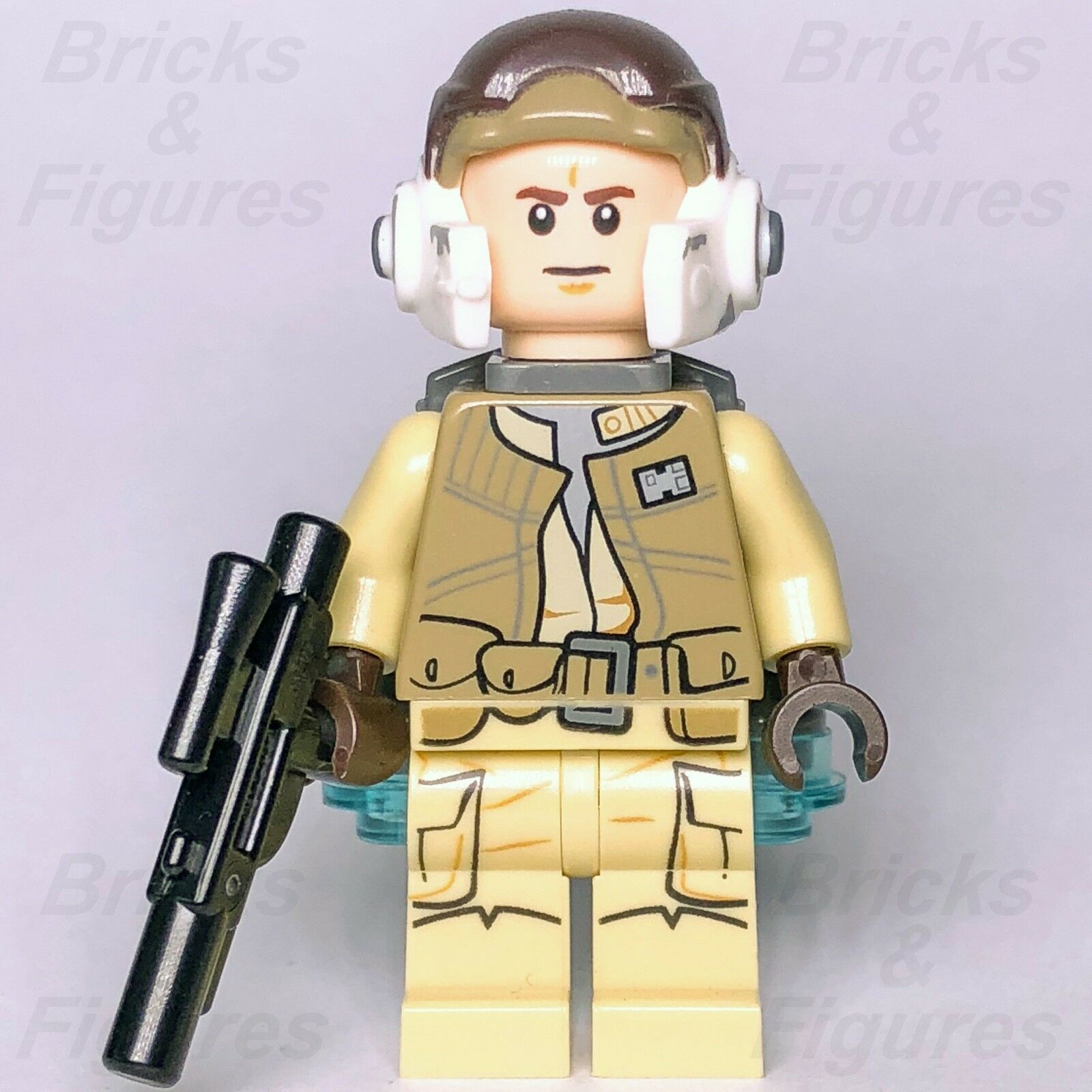 New Star Wars LEGO Rebel Jetpack Trooper Fighter Battlefront Minifigure 75133 - Bricks & Figures