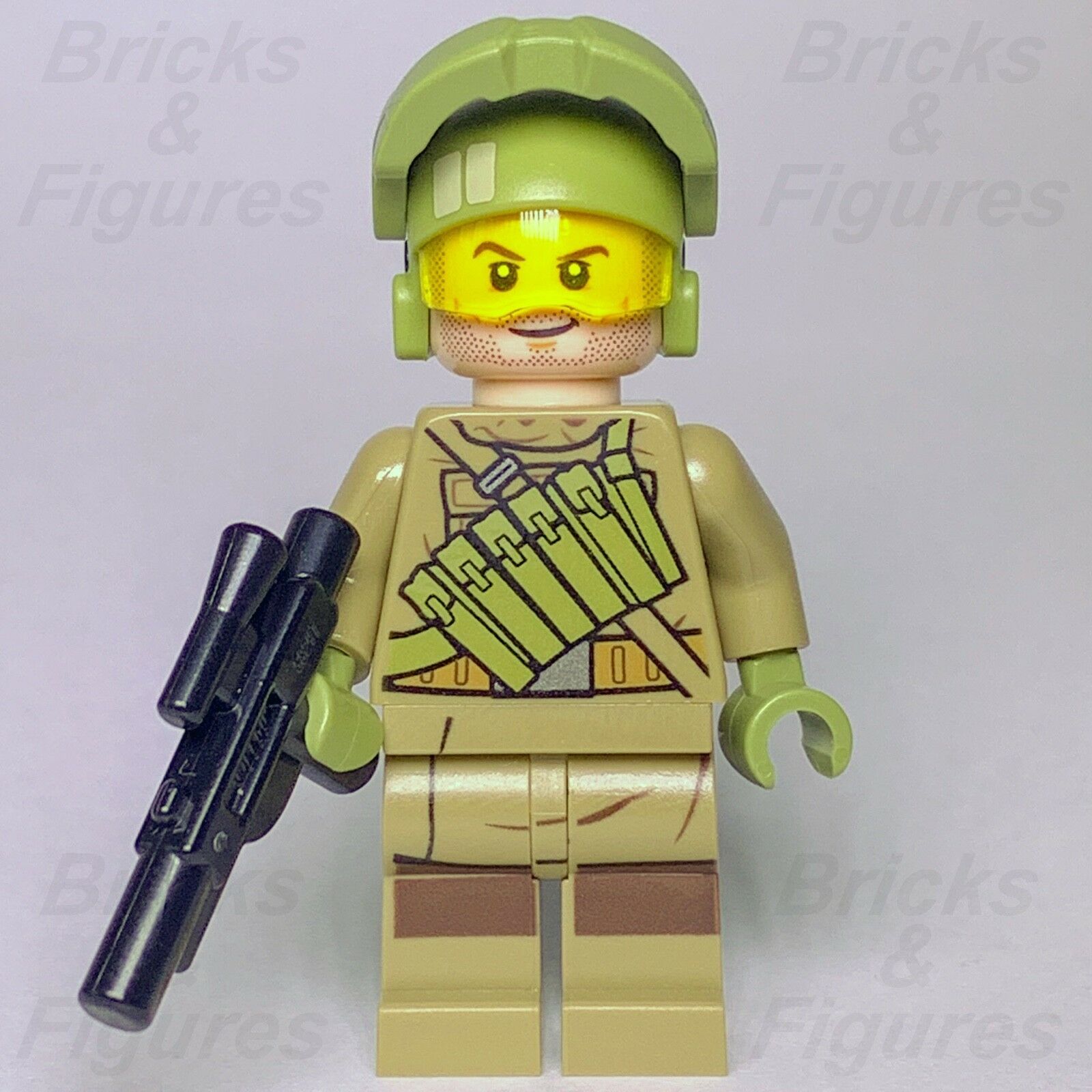New Star Wars LEGO Resistance Trooper Fighter The Last Jedi Minifigure 75202 - Bricks & Figures