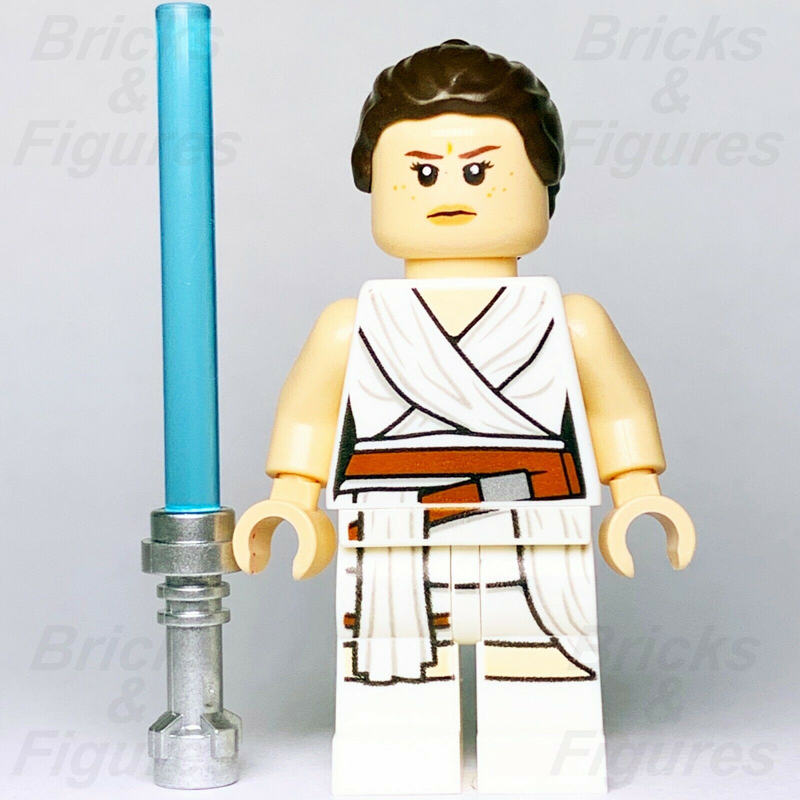 New Star Wars LEGO Rey White Jedi Robe Minifigure Rise of Skywalker 75250 - Bricks & Figures