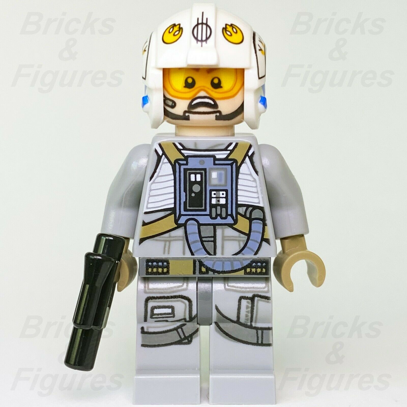 New Star Wars LEGO Sandspeeder Gunner Rebel Alliance Fighter Minifigure 75204 - Bricks & Figures
