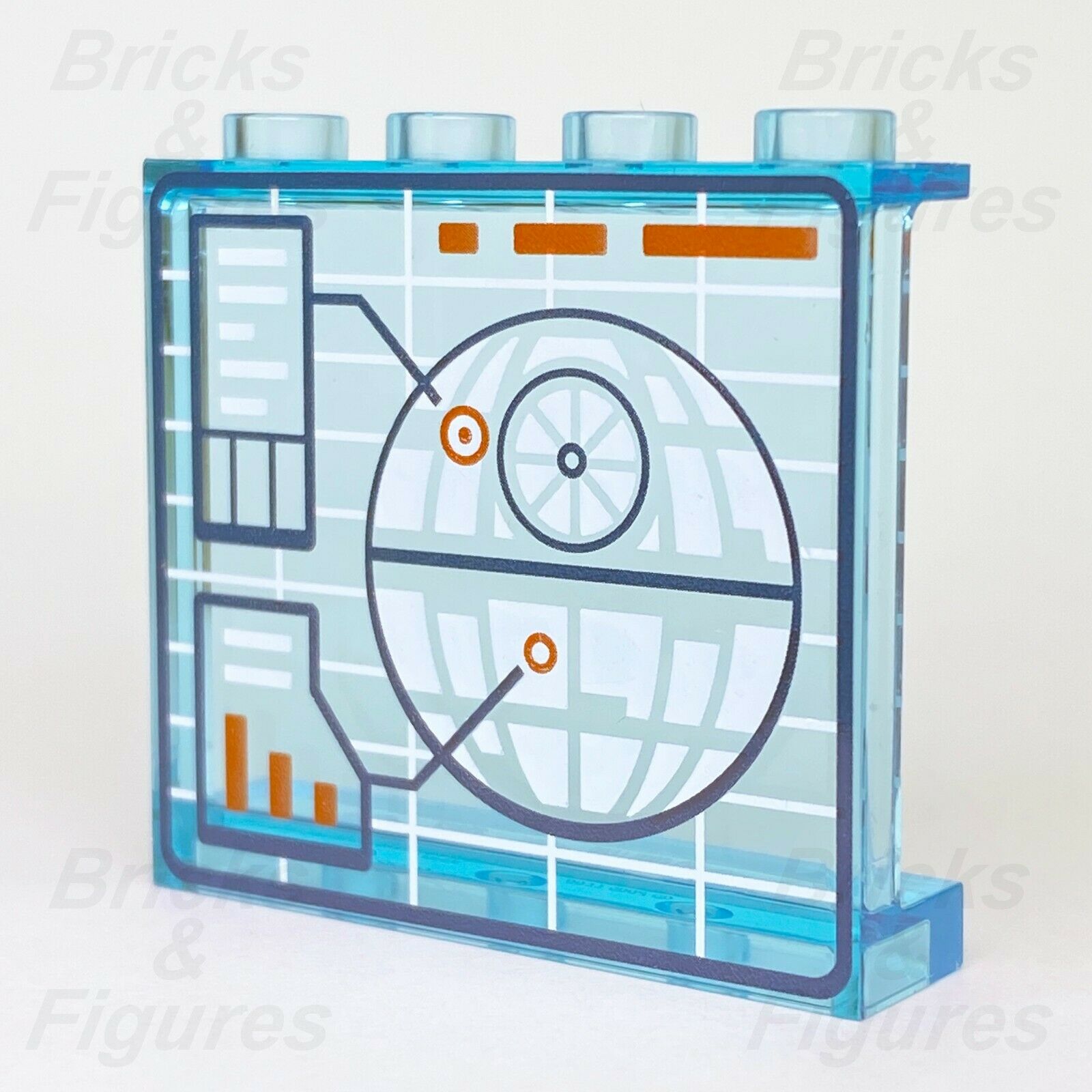 New Star Wars LEGO Screen with Death Star Plans Genuine Part from set 75237 - Bricks & Figures