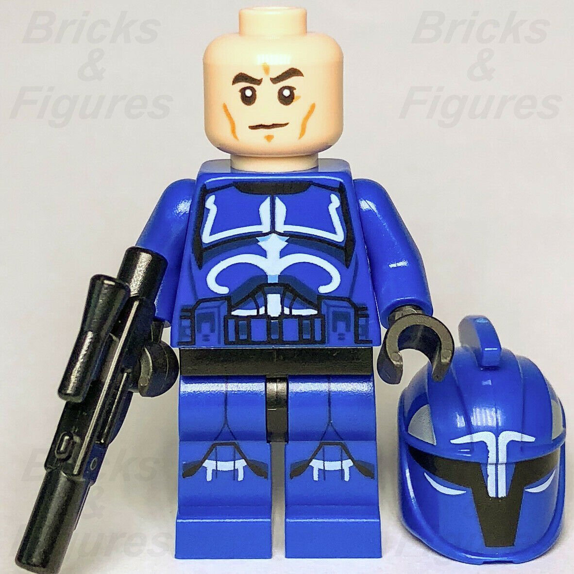 New Star Wars LEGO Senate Commando Captain Clone Wars Trooper Minifigure 75088 - Bricks & Figures