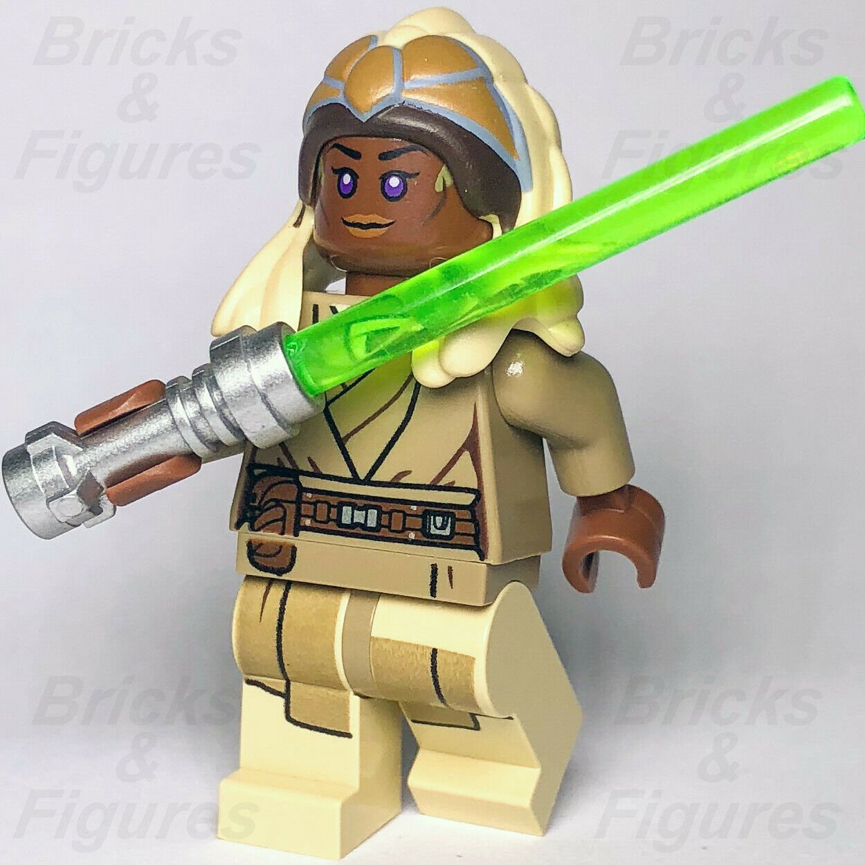 New Star Wars LEGO Stass Allie Jedi Master Knight General Minifigure 75016 - Bricks & Figures