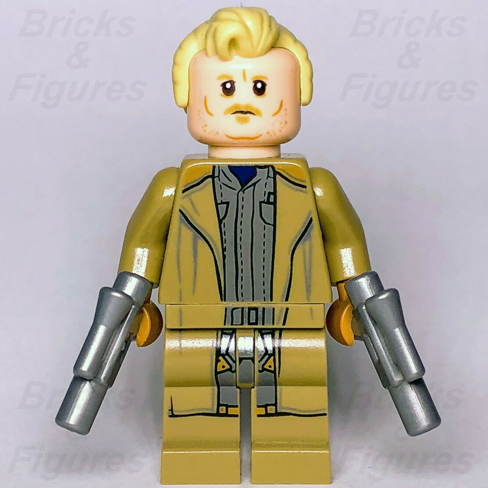 New Star Wars LEGO Tobias Beckett Crimson Dawn Minifigure from Solo Set 75215 - Bricks & Figures