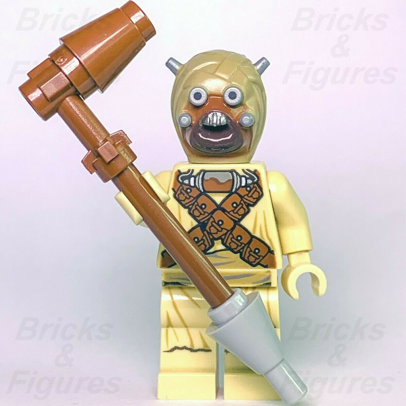 New Star Wars LEGO Tusken Raider with Head Spikes Minifigure 75198 75081 75173 - Bricks & Figures