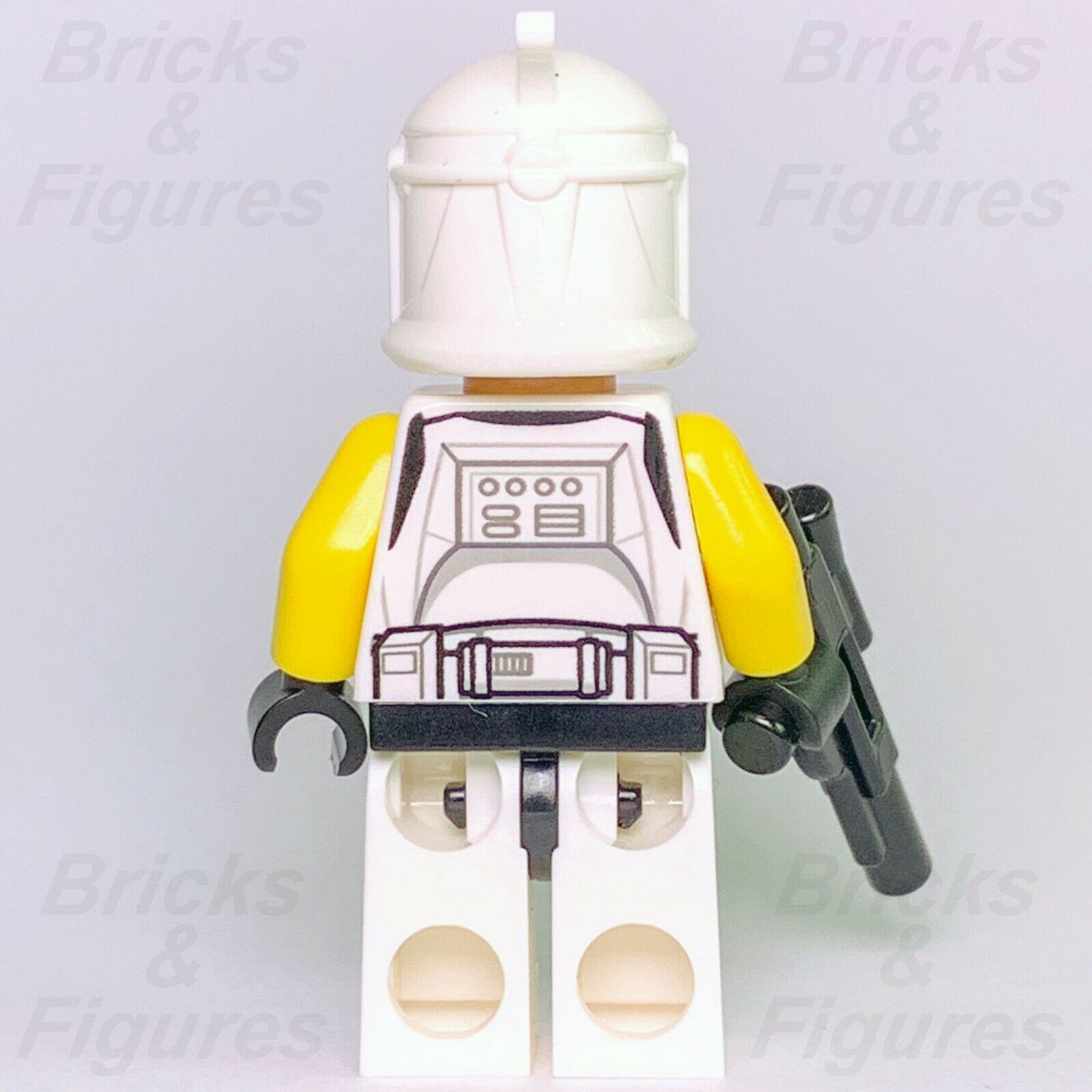 New Star Wars LEGO Yellow Phase 1 Clone Trooper Commander Minifig 75019 Genuine - Bricks & Figures