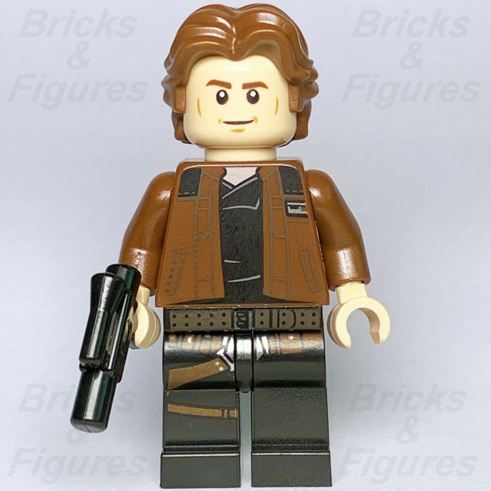 New Star Wars LEGO Young Han Solo Minifigure Brown Jacket 75212 75512 Genuine - Bricks & Figures