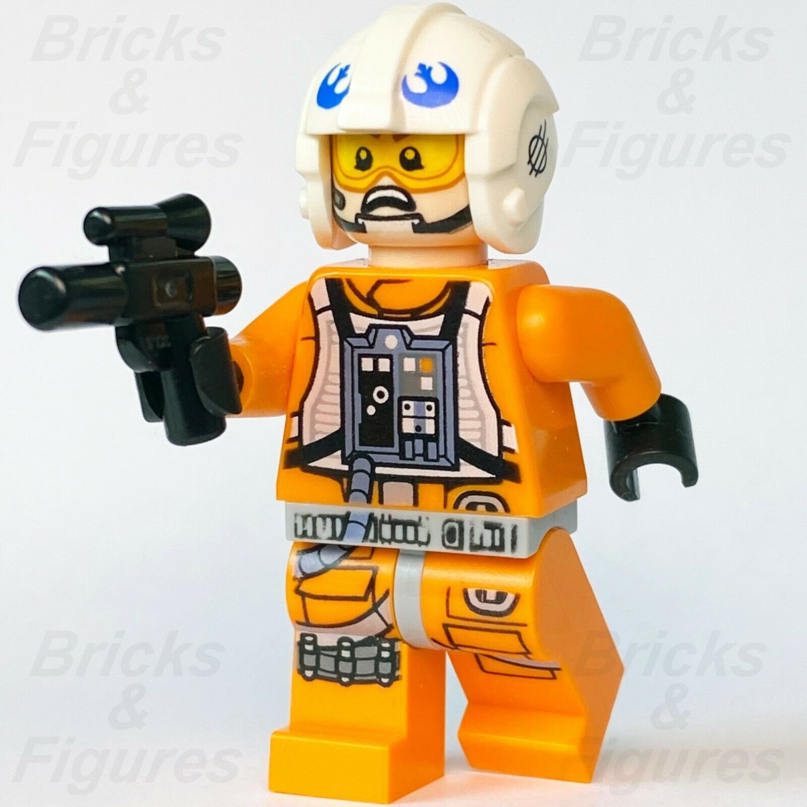 New Star Wars LEGO Zin Evalon Rebel Alliance Fighter Pilot Minifigure 11912 - Bricks & Figures