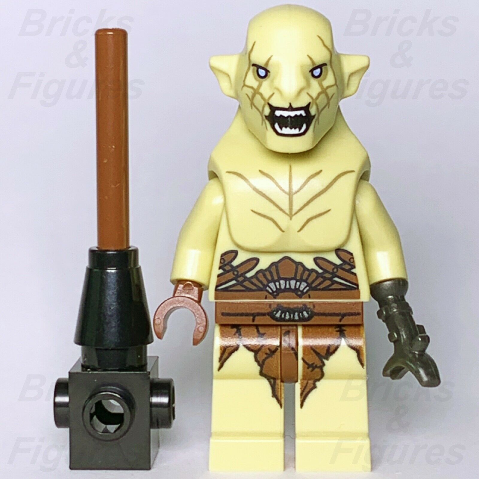 New The Hobbit Lord of the Rings LEGO Azog Orc King Defiler Minifigure 79017 - Bricks & Figures