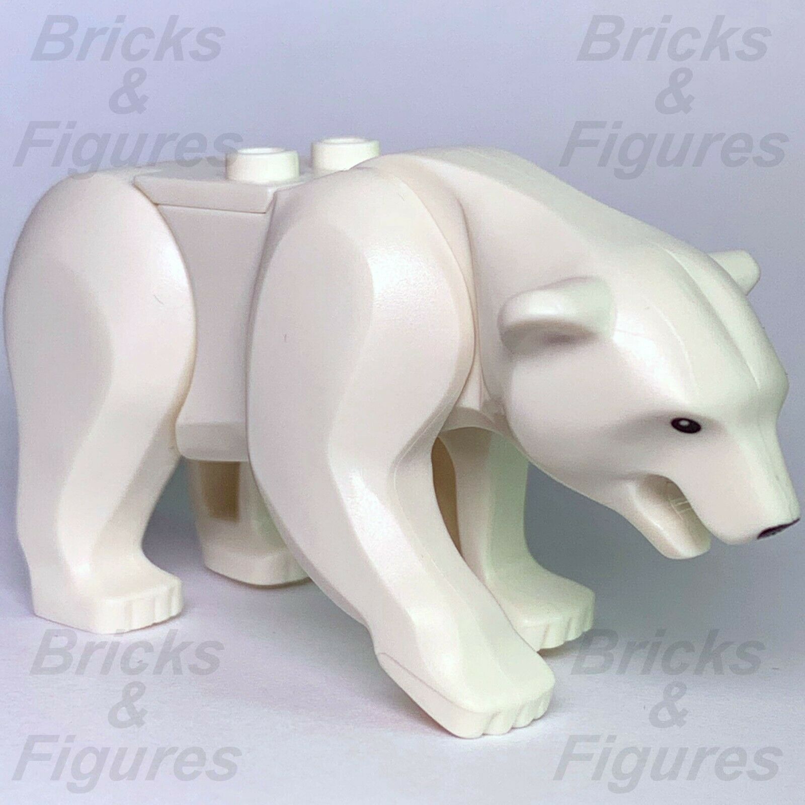 New Town City Arctic LEGO Polar Bear Animal Part 60036 60062 60194 - Bricks & Figures