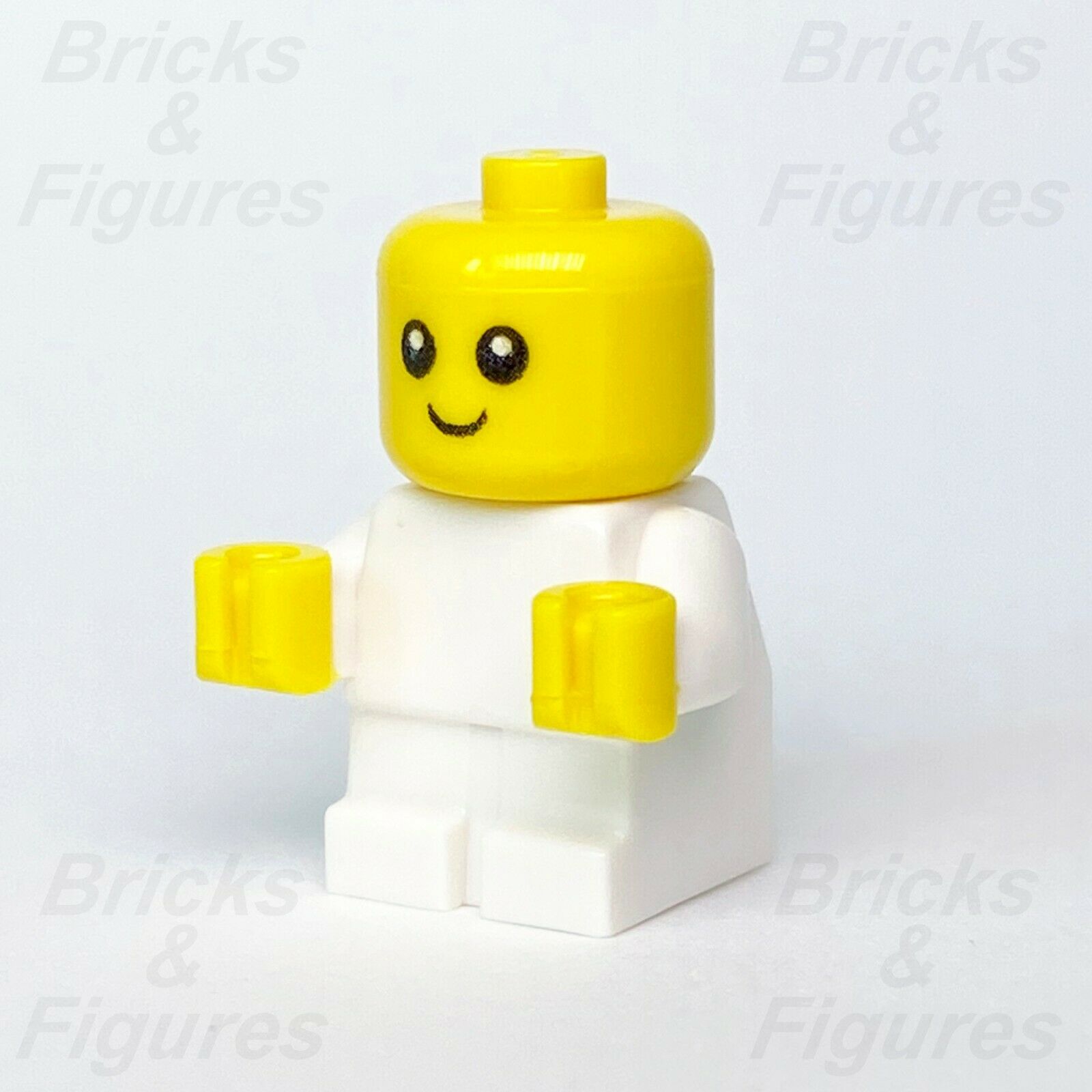 New Town City LEGO Baby with White Body Minifigure Recreation 60134 45022 10255 - Bricks & Figures