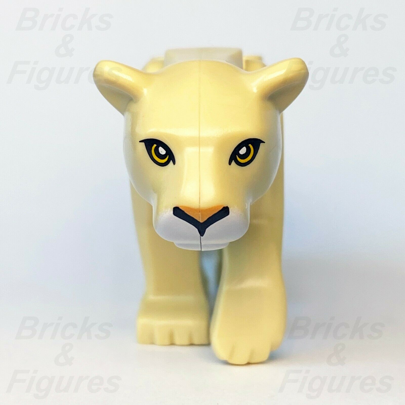 New Town City LEGO Lioness Large Cat Animal from set 60267 Recreation - Bricks & Figures
