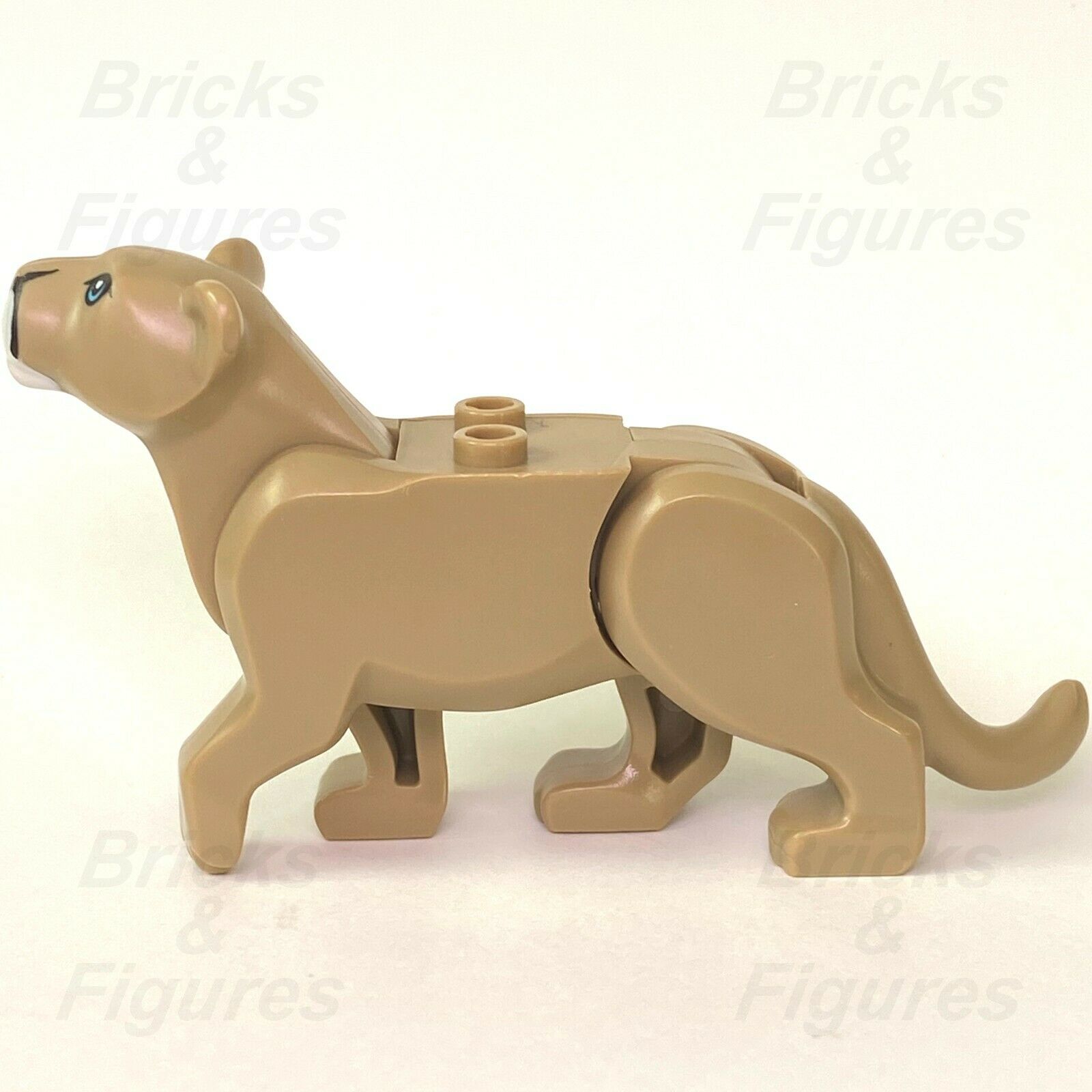 New Town City Police LEGO Mountain Lion Animal Cat Minifigure Part 60174 - Bricks & Figures