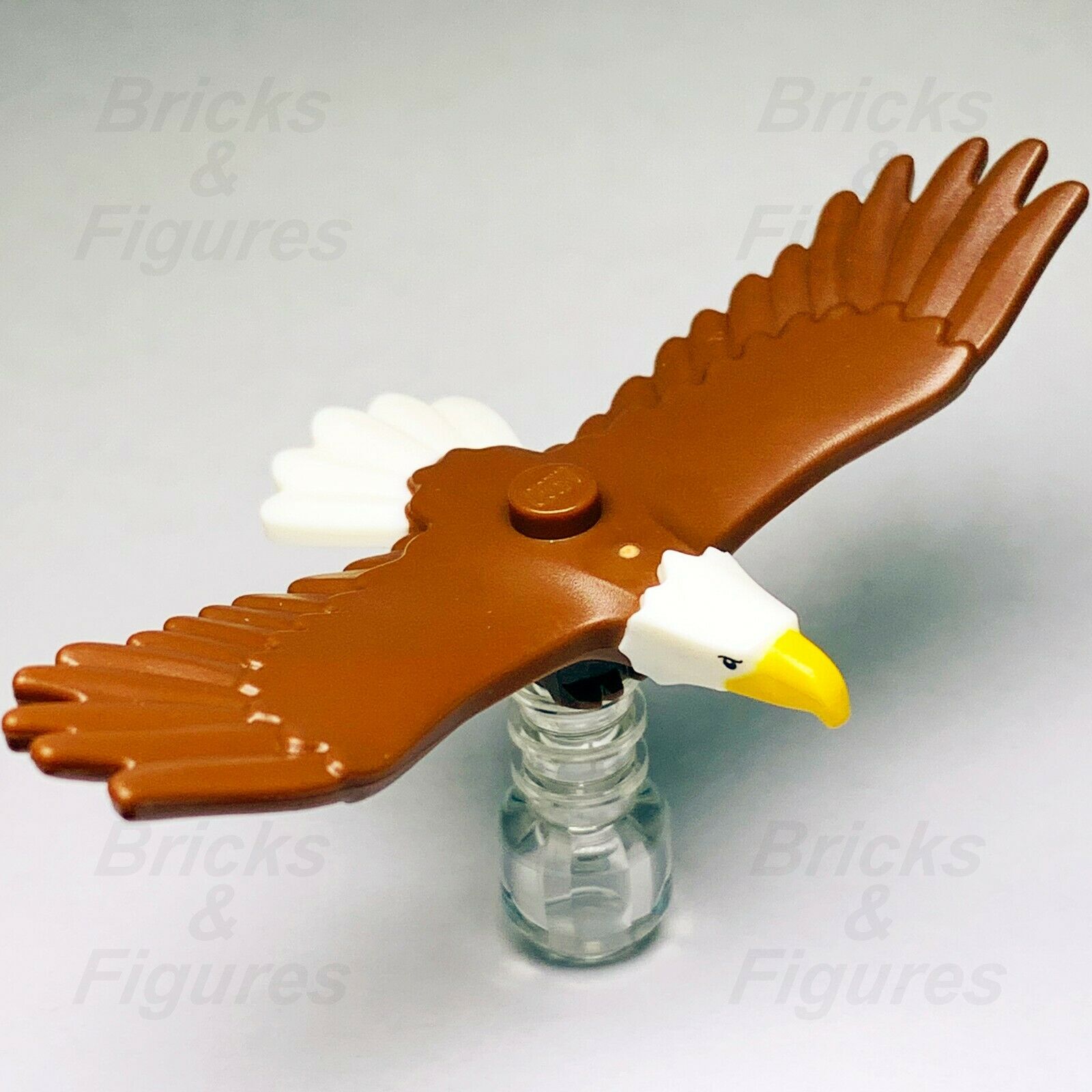 New Town City Recreation LEGO Bald Eagle Bird Animal from set 60202 Genuine - Bricks & Figures