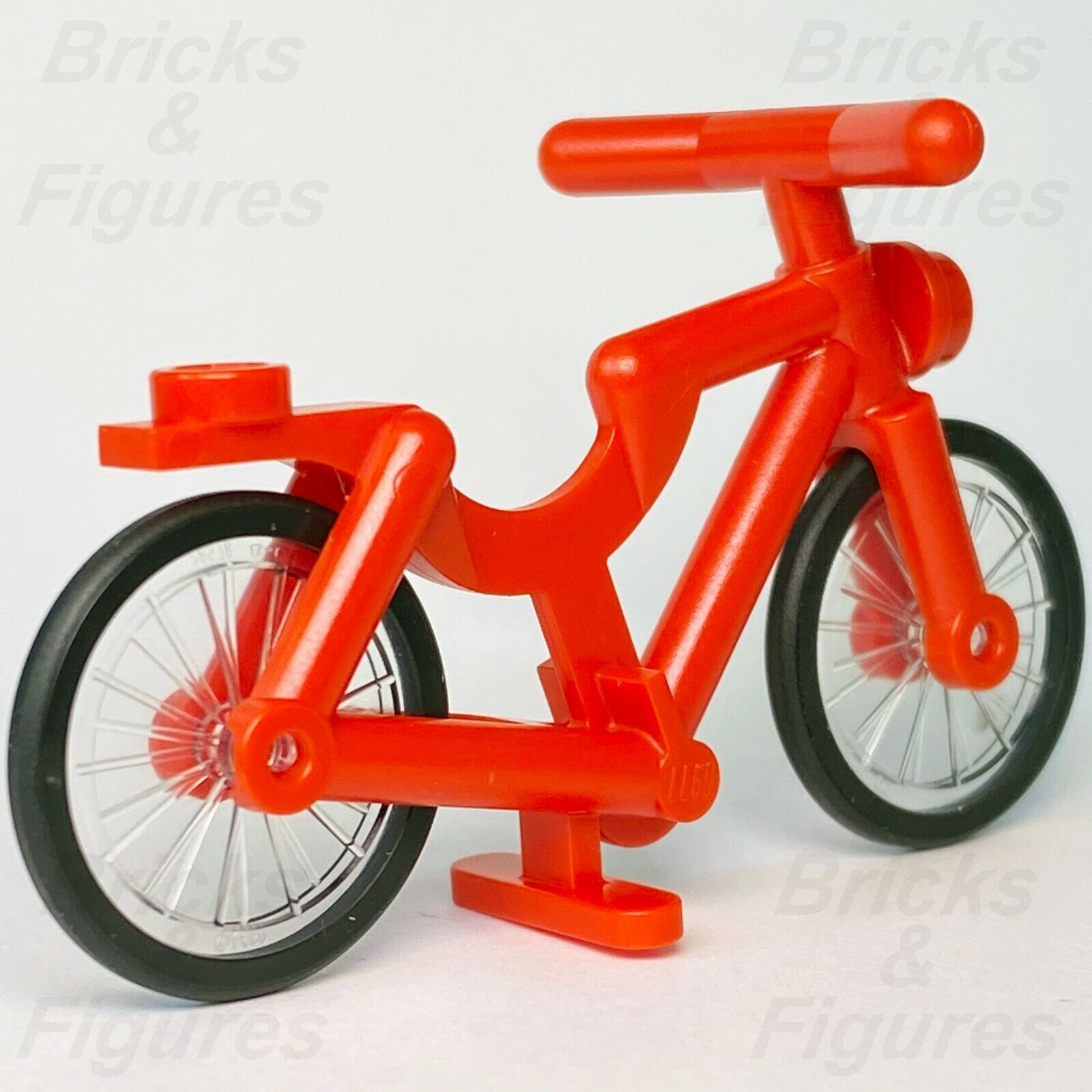 New Town City Recreation LEGO Red Bicycle with Wheels Sport Bike Genuine Parts - Bricks & Figures