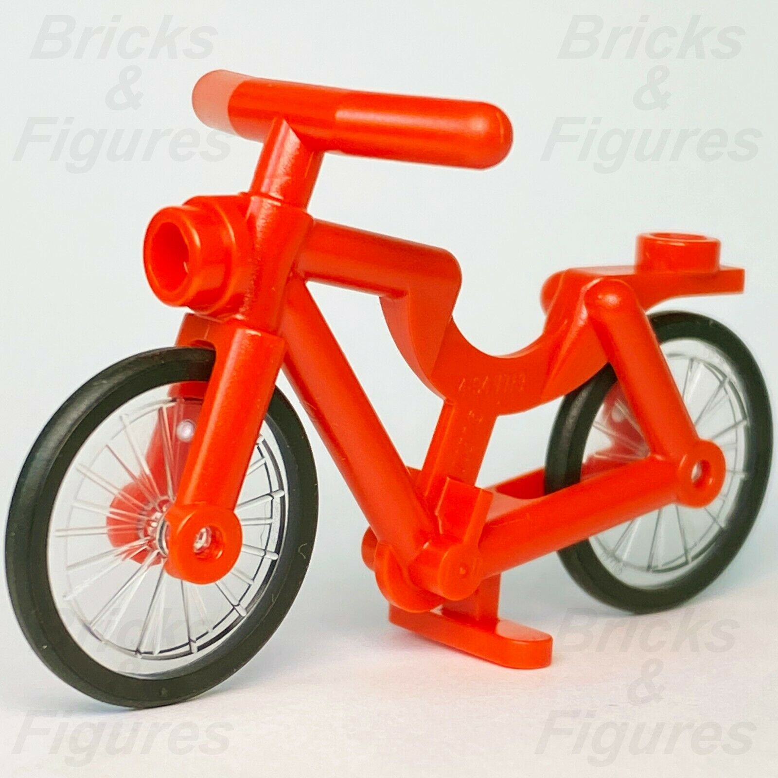 New Town City Recreation LEGO Red Bicycle with Wheels Sport Bike Genuine Parts - Bricks & Figures