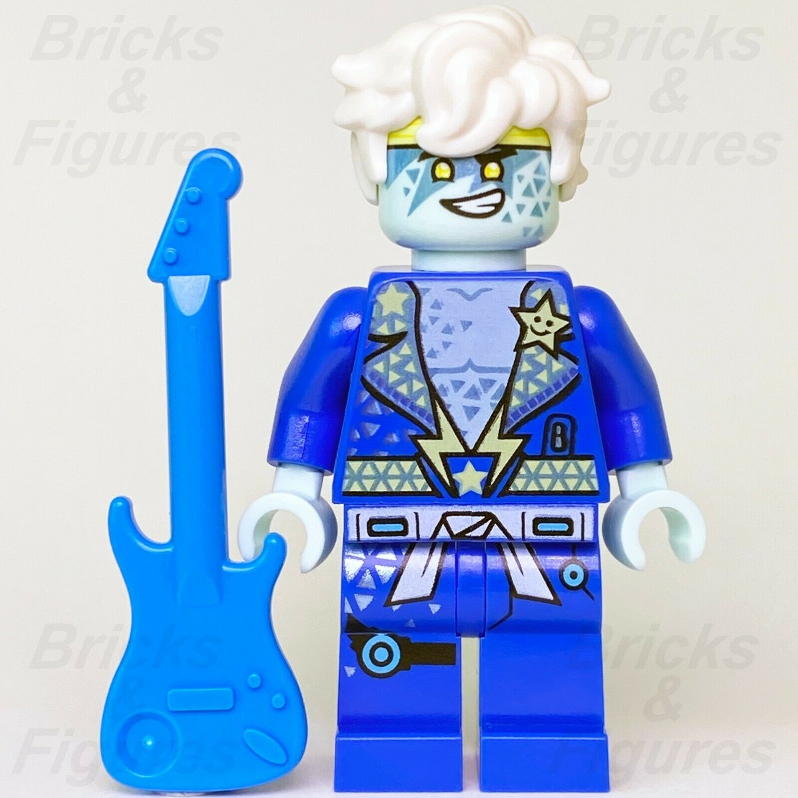 Ninjago LEGO® Avatar Jay with Blue Guitar Ninja Prime Empire Minifigure 71715 - Bricks & Figures