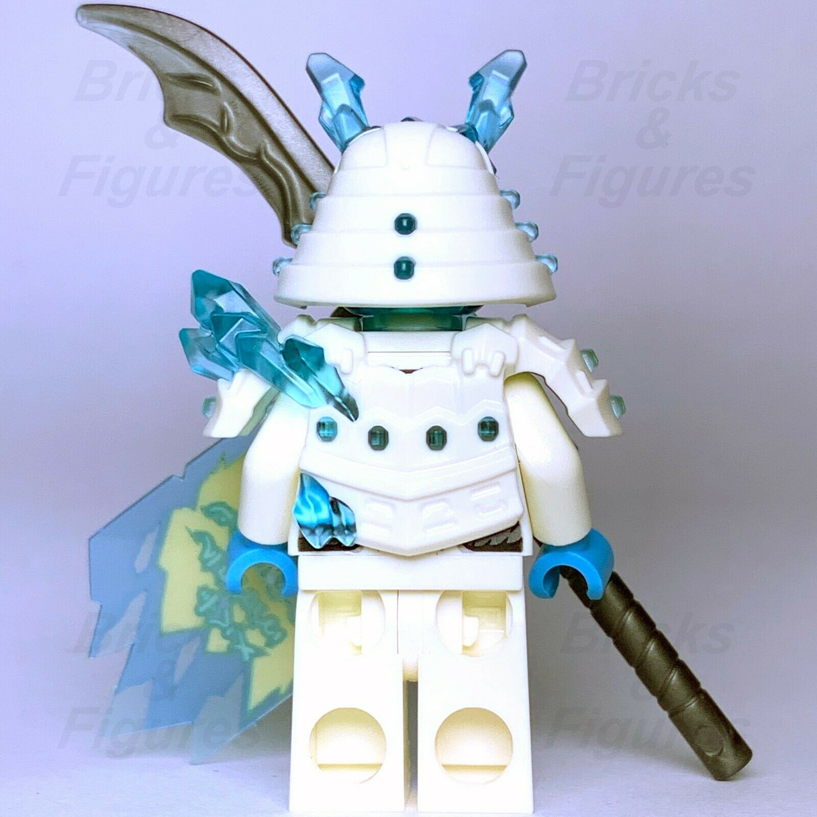 Ninjago LEGO Blizzard Ice Emperor Zane Ninja Minifigure from set 70678 Genuine - Bricks & Figures