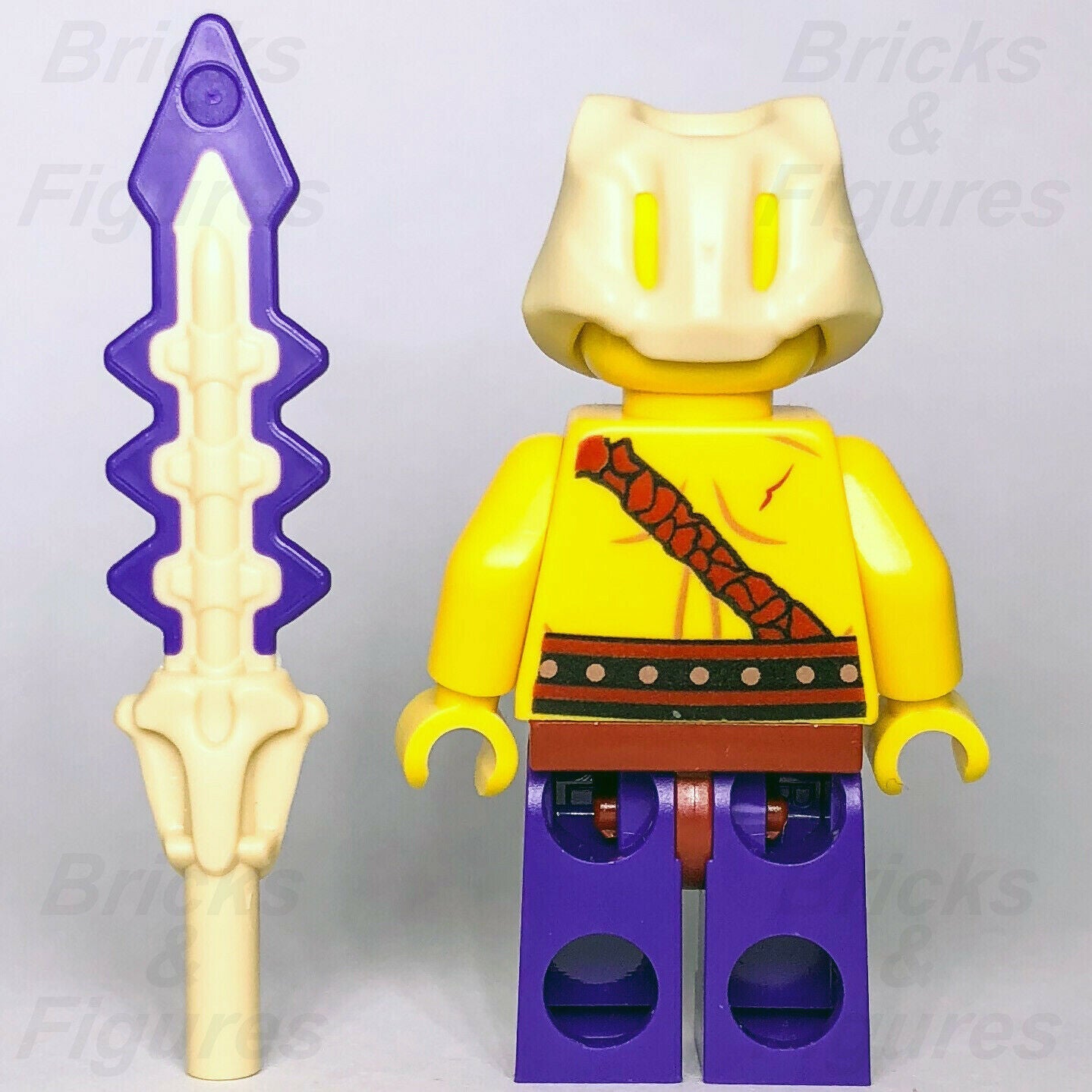 Ninjago LEGO Chope Anacondrai Warrior Tournament of Elements Minifigure 70754 - Bricks & Figures