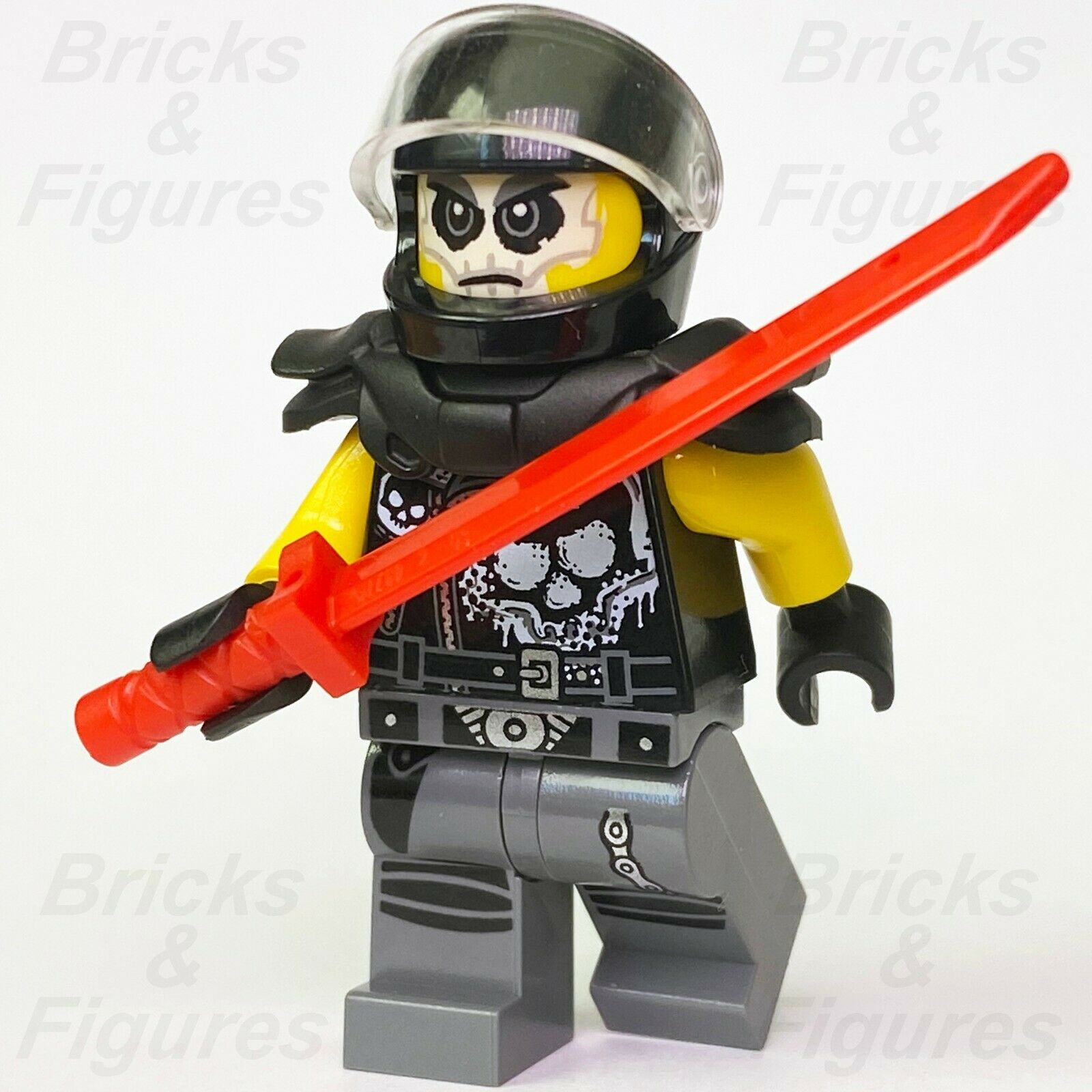 Ninjago LEGO Chopper Maroon with Helmet Sons of Garmadon Minifigure 10755 - Bricks & Figures