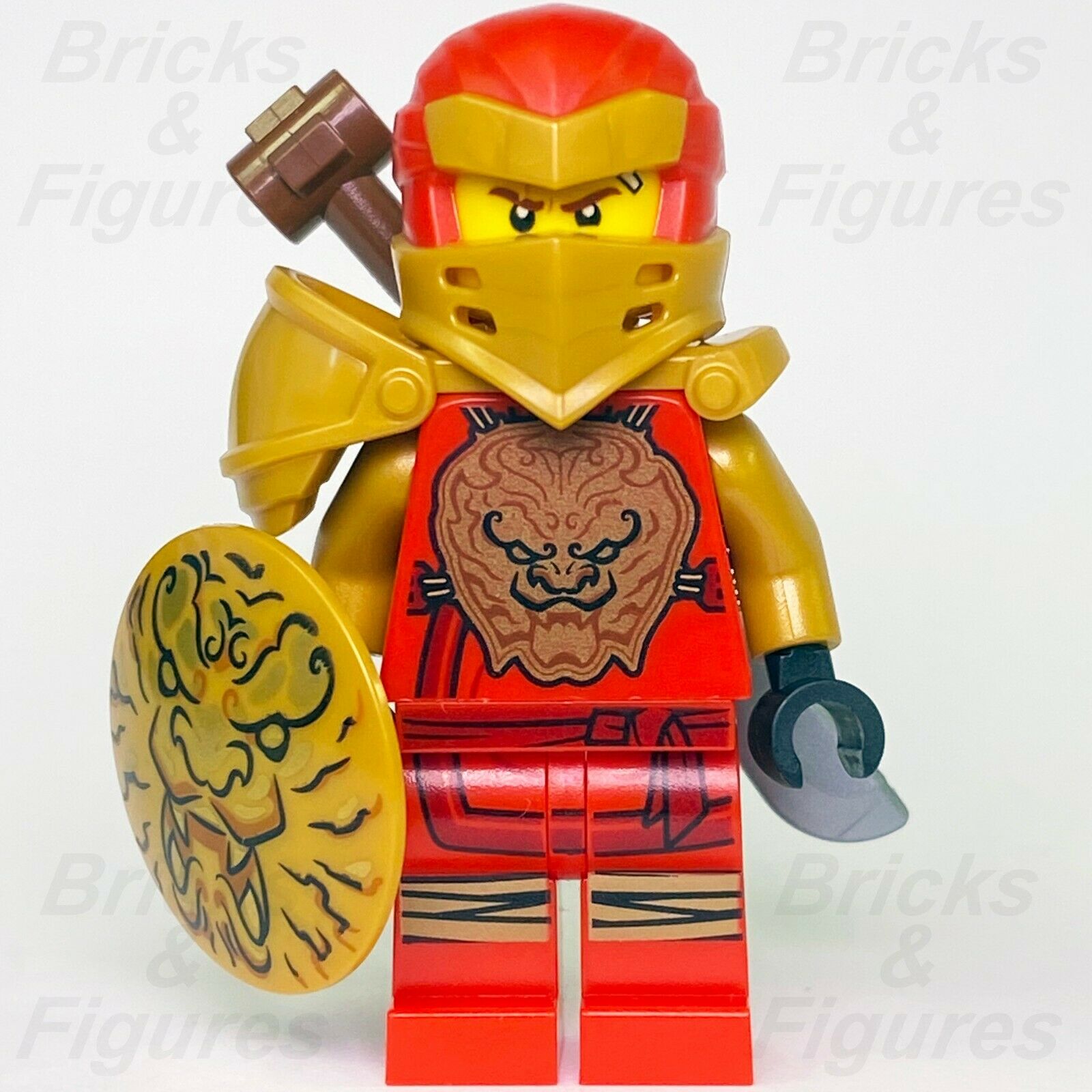 Ninjago LEGO Hero Kai Red Ninja Master of the Mountain Minifigure 71720 71721 - Bricks & Figures