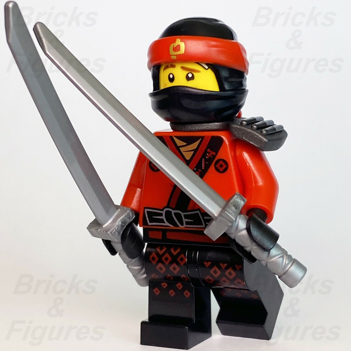 Ninjago LEGO Kai Red Fire Ninja Movie Minifigure 70618 70606 70611 10739 njo316 - Bricks & Figures