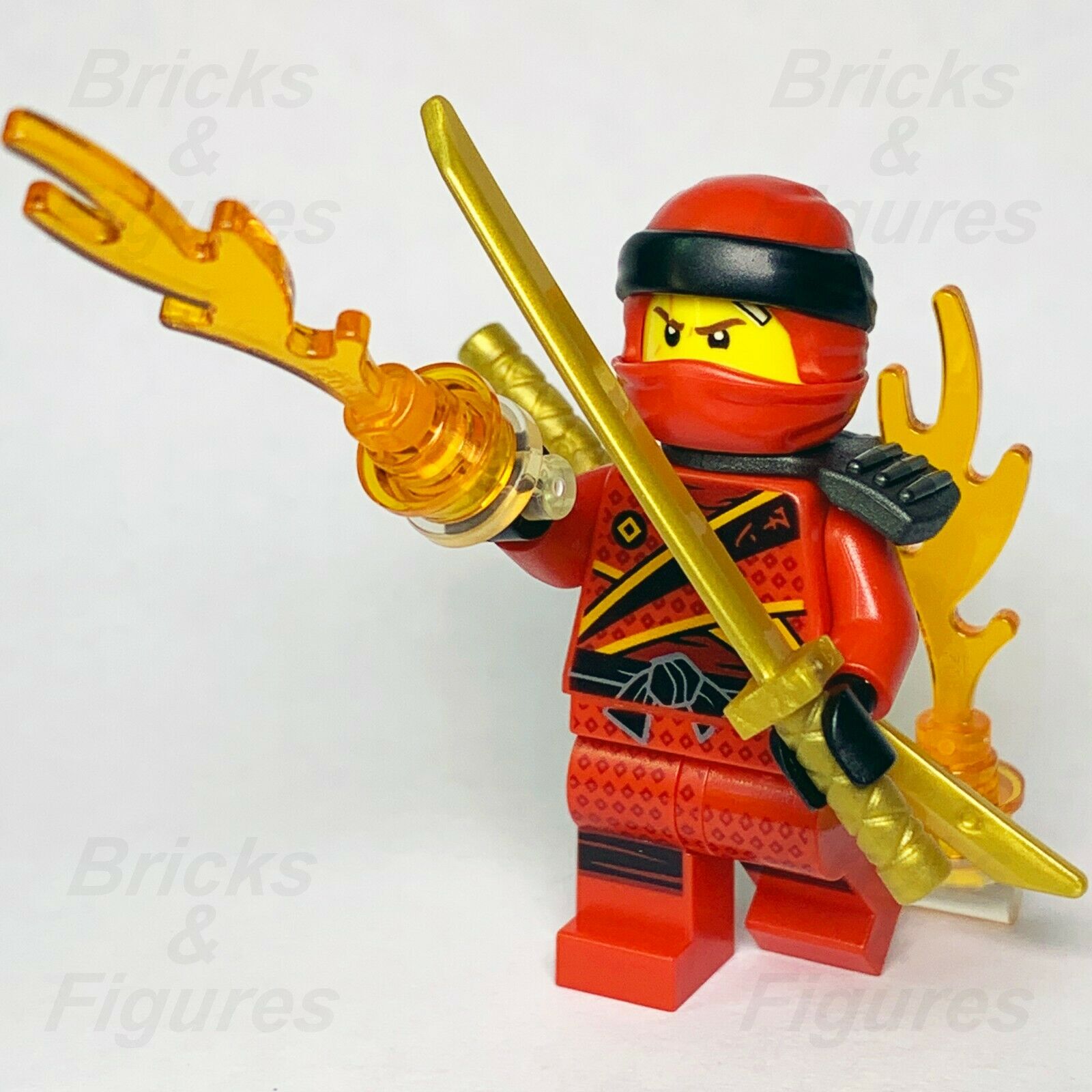 Ninjago LEGO Kai Sons of Garmadon Red Fire Ninja Minifigure 891842 Genuine - Bricks & Figures