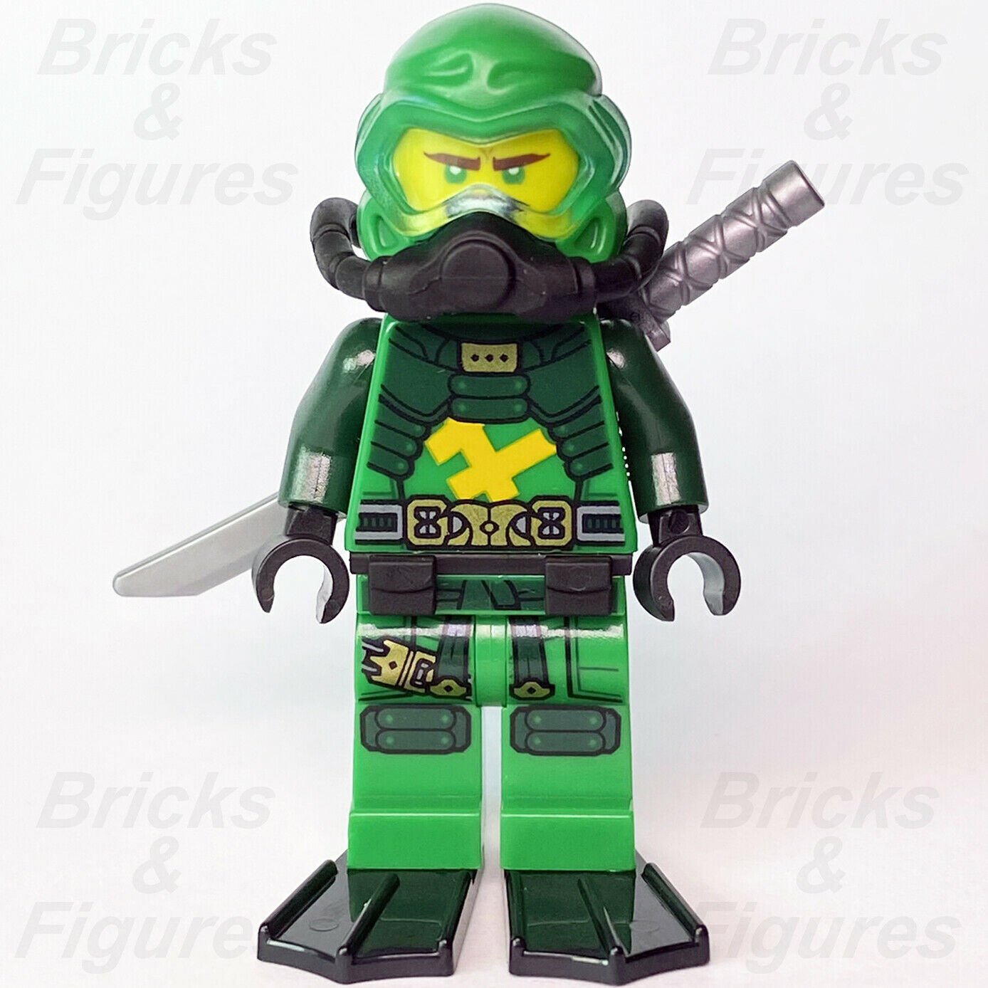 Ninjago LEGO Lloyd with Scuba Gear Seabound Ninja Minifigure 71756 71750 njo702 - Bricks & Figures