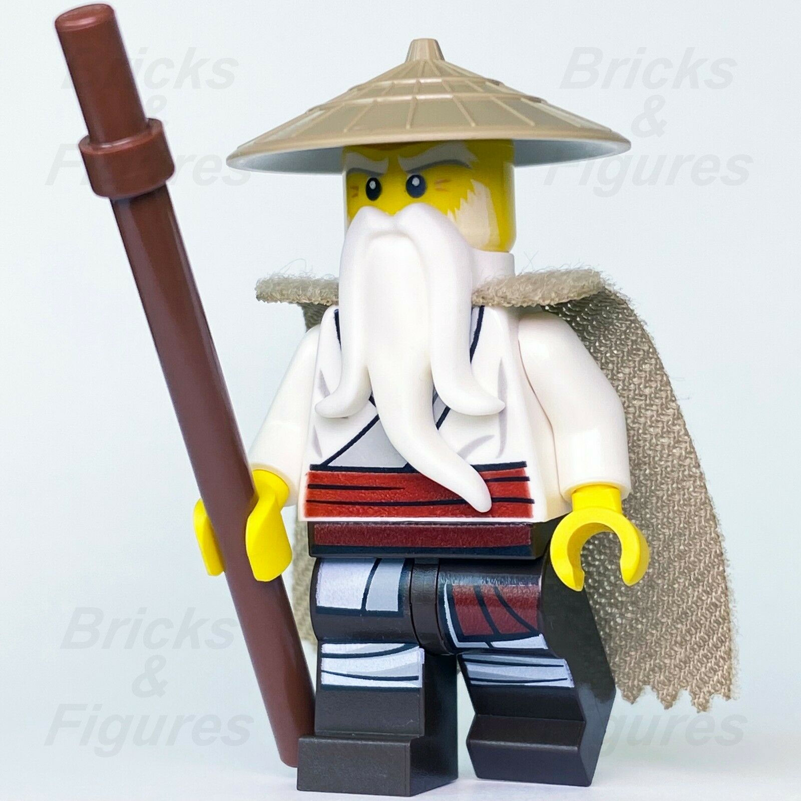 Ninjago LEGO Master Sensei Wu Secret of the Forbidden Spinjitsu Minifigure 70677 - Bricks & Figures