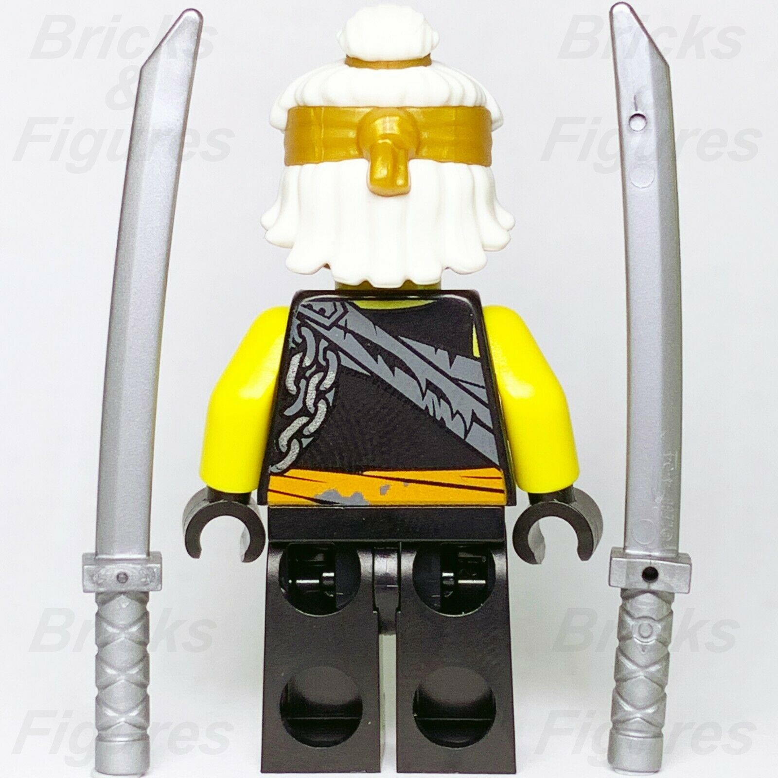 Ninjago LEGO Ninja Sensei Wu (Teen) Dragon Hunter Disguise Hunted Minifig 70654 - Bricks & Figures